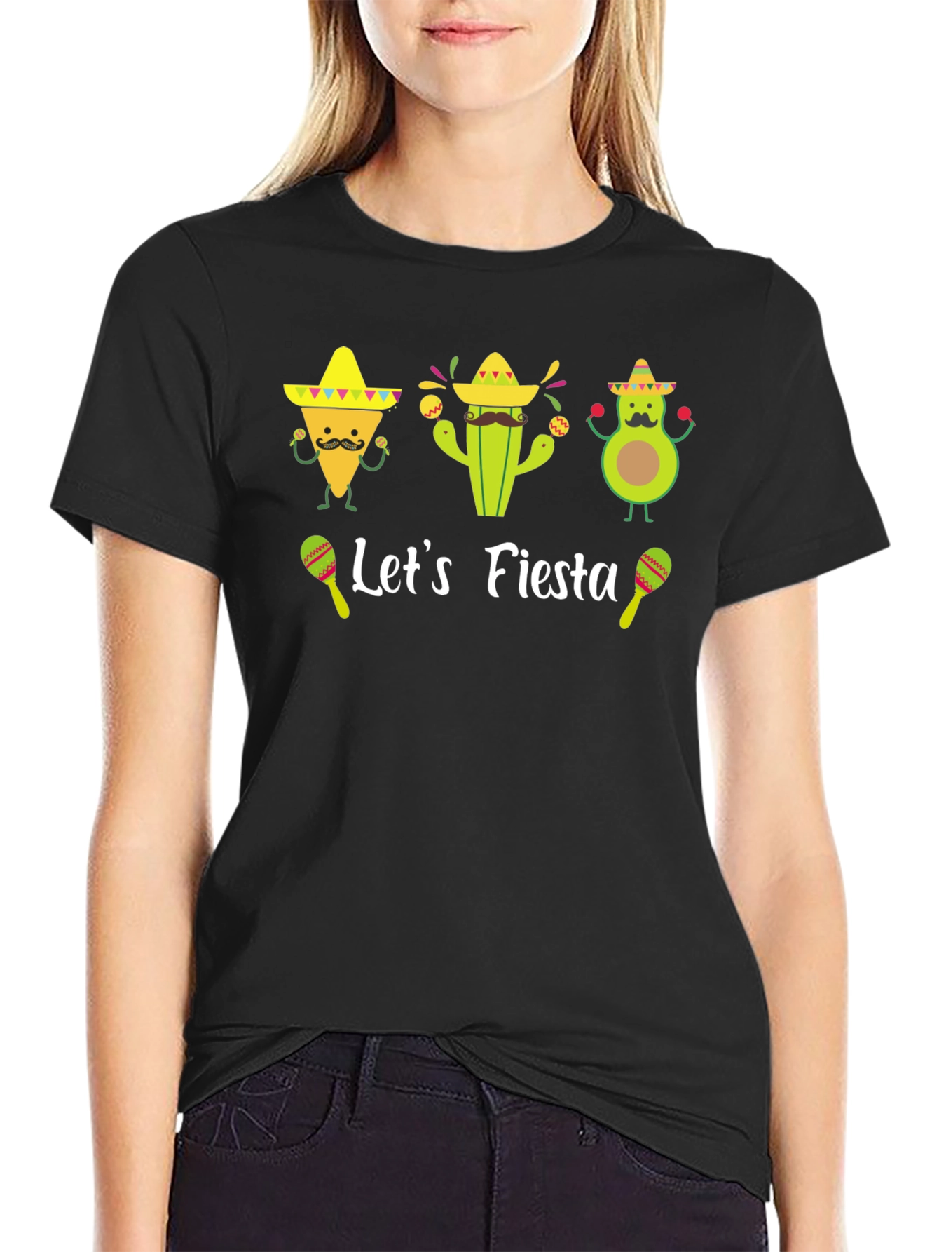 Lets Fiesta T-Shirt - Funny Cinco de Mayo Tee