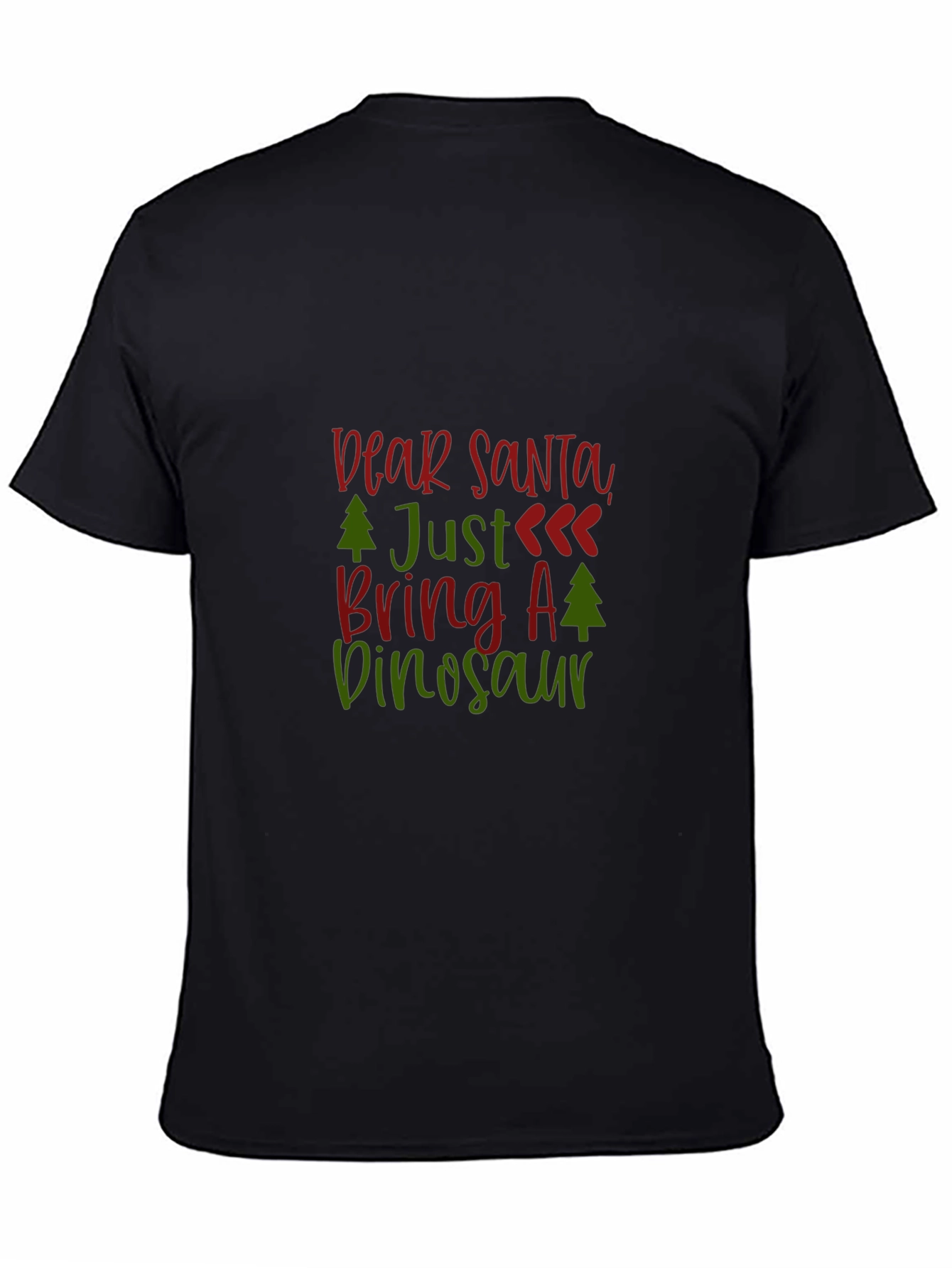 Dear Santa Dinosaur T-Shirt