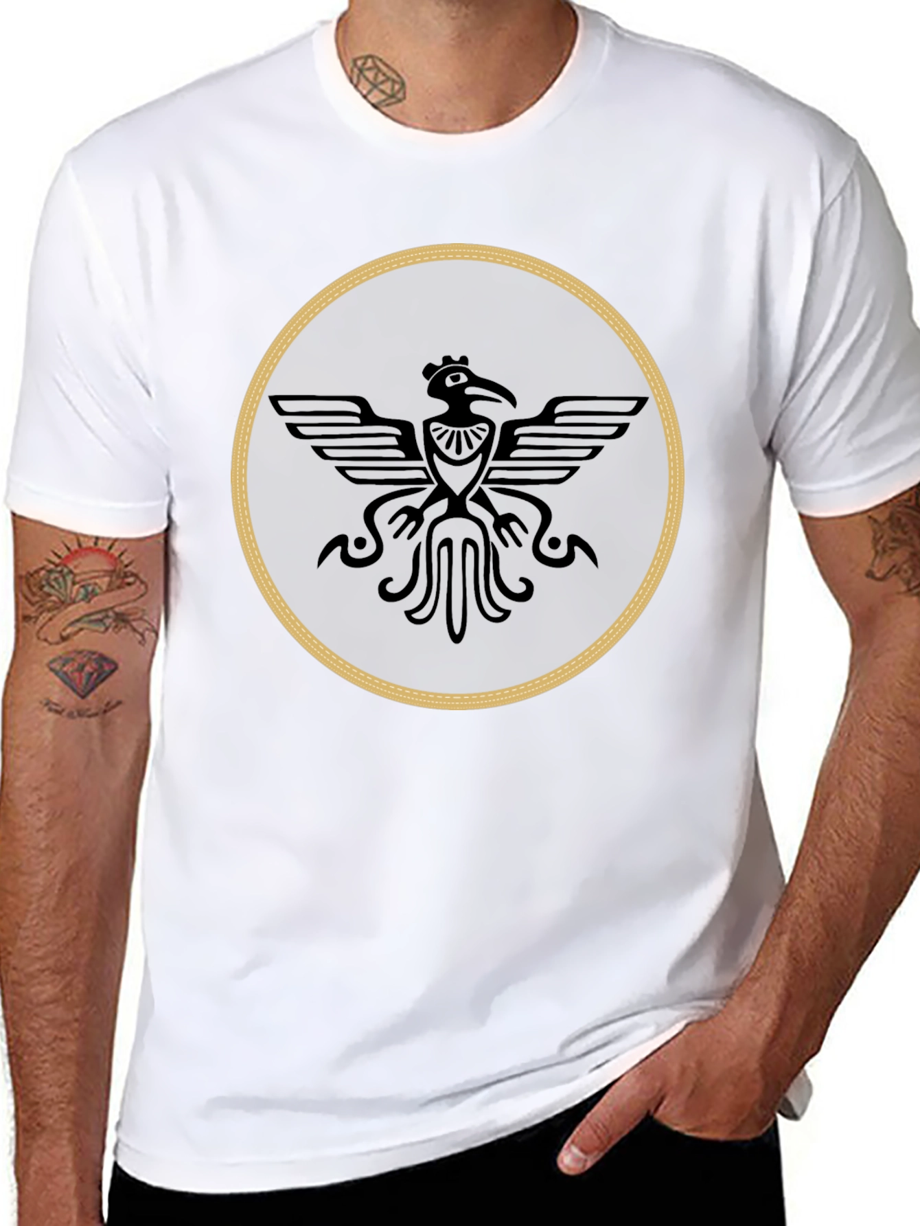 Phoenix Graphic Tee - Round Design