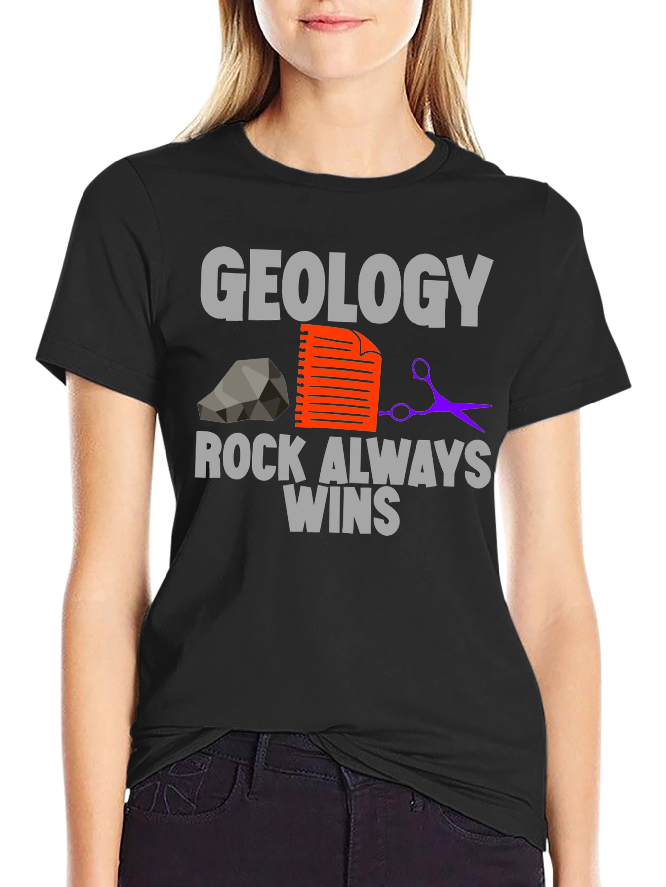 Geology Rock Always Wins T-Shirt
