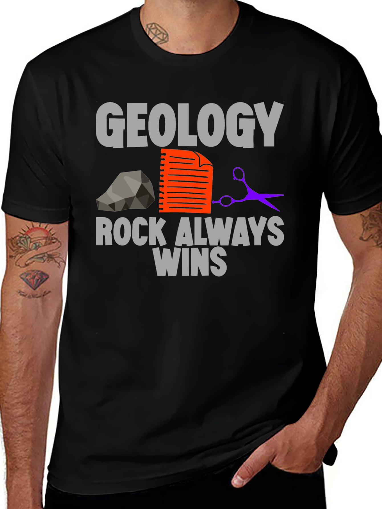 Geology Rock Always Wins T-Shirt