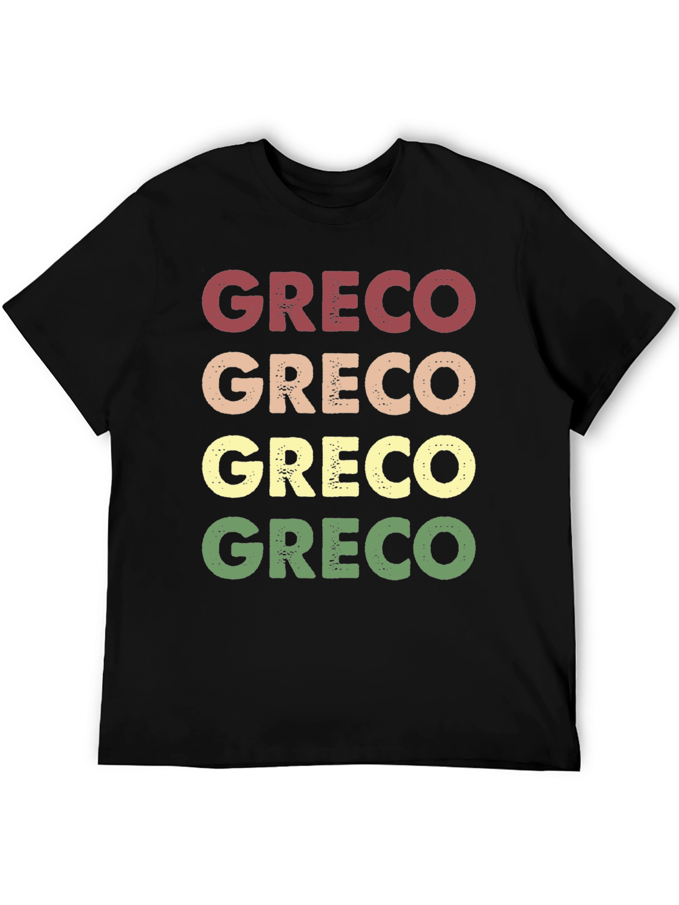 Greco Retro T-Shirt - Comfortable Graphic Tee