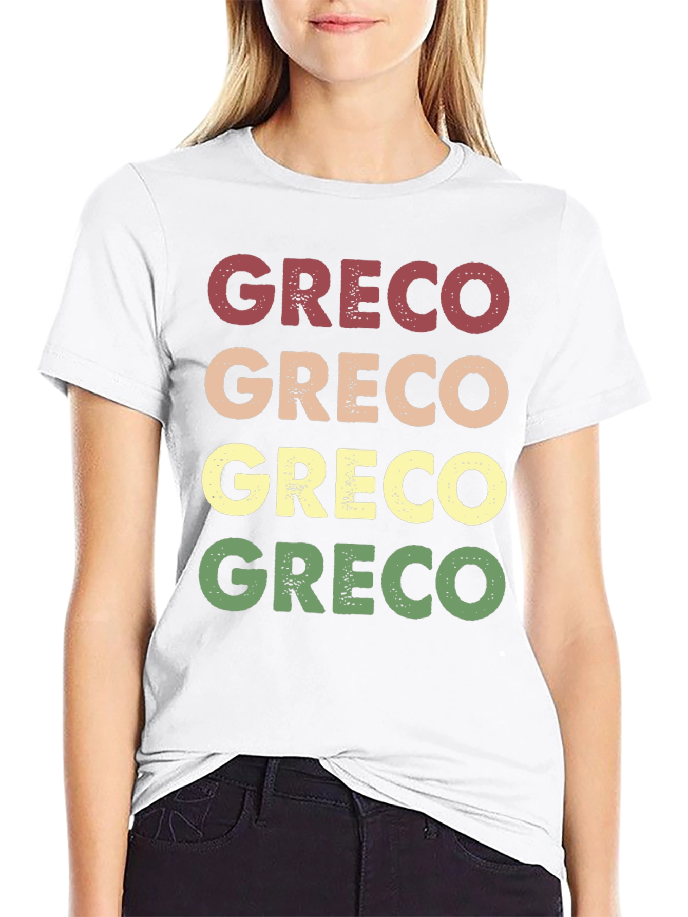 Greco Retro T-Shirt - Comfortable Graphic Tee
