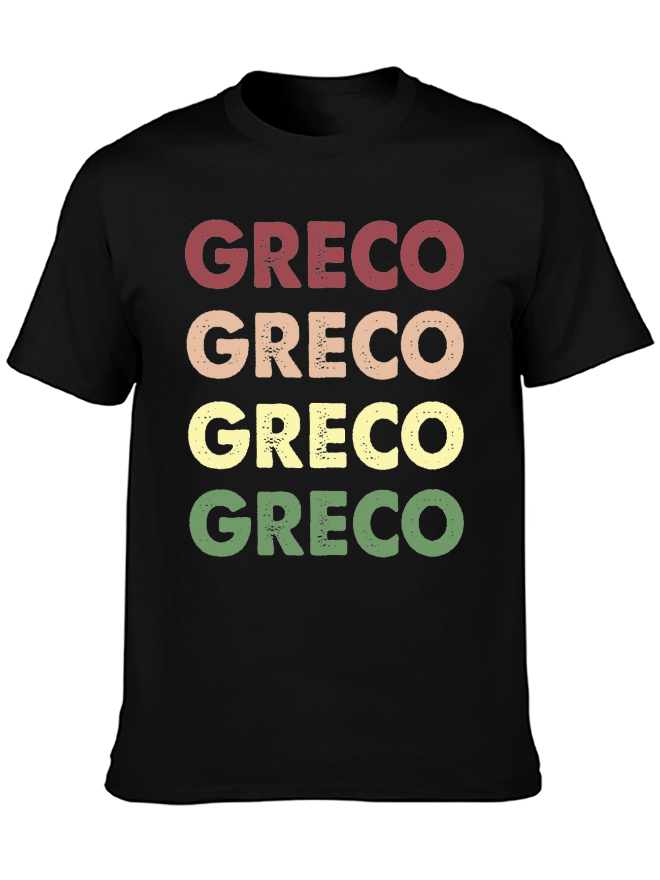 Greco Retro T-Shirt - Comfortable Graphic Tee