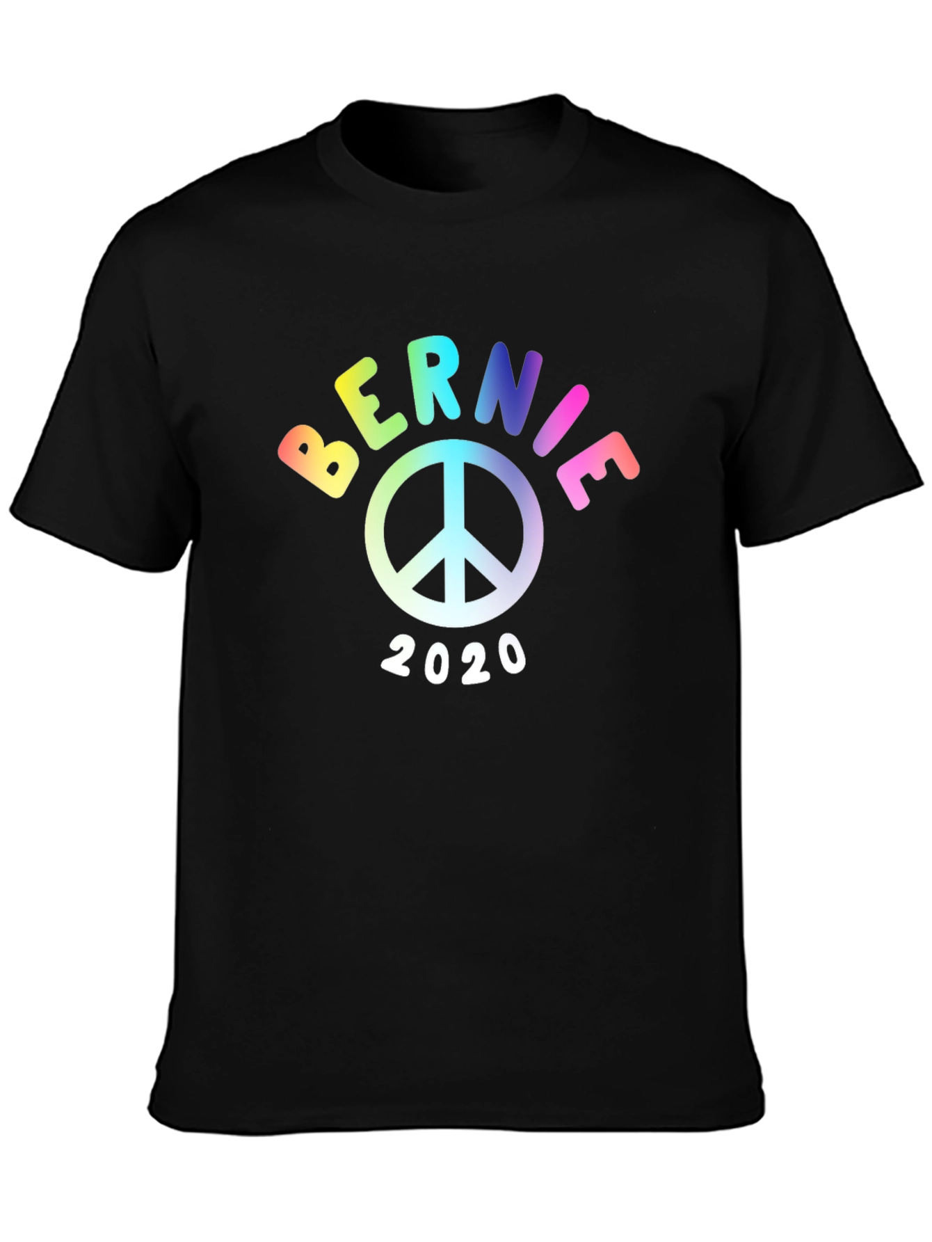 Bernie 2020 Peace Sign Graphic Tee