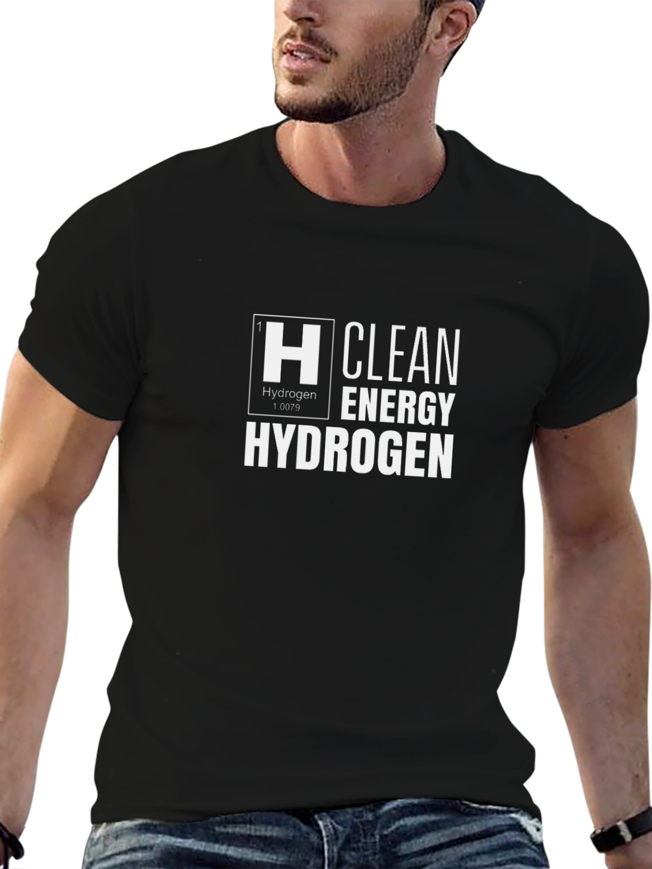 Hydrogen Clean Energy Graphic T-Shirt