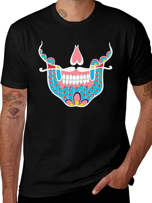 Funky Skull T-Shirt: Colorful Graphic Tee