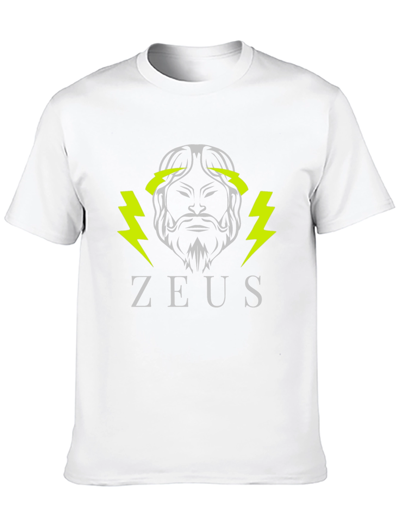 Zeus Graphic T-Shirt - Black Cotton Tee