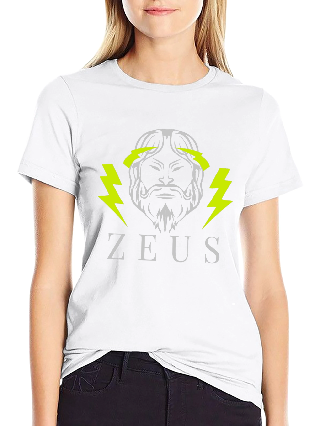 Zeus Graphic T-Shirt - Black Cotton Tee