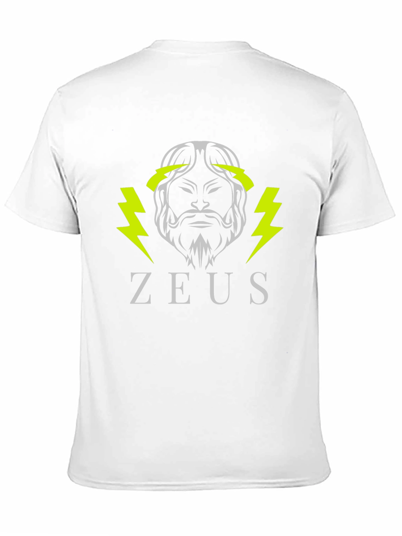 Zeus Graphic T-Shirt - Black Cotton Tee