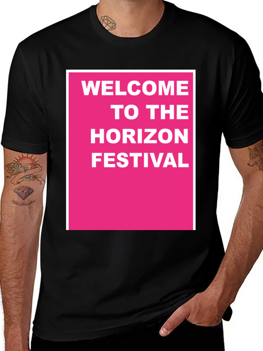 Horizon Festival Black T-Shirt