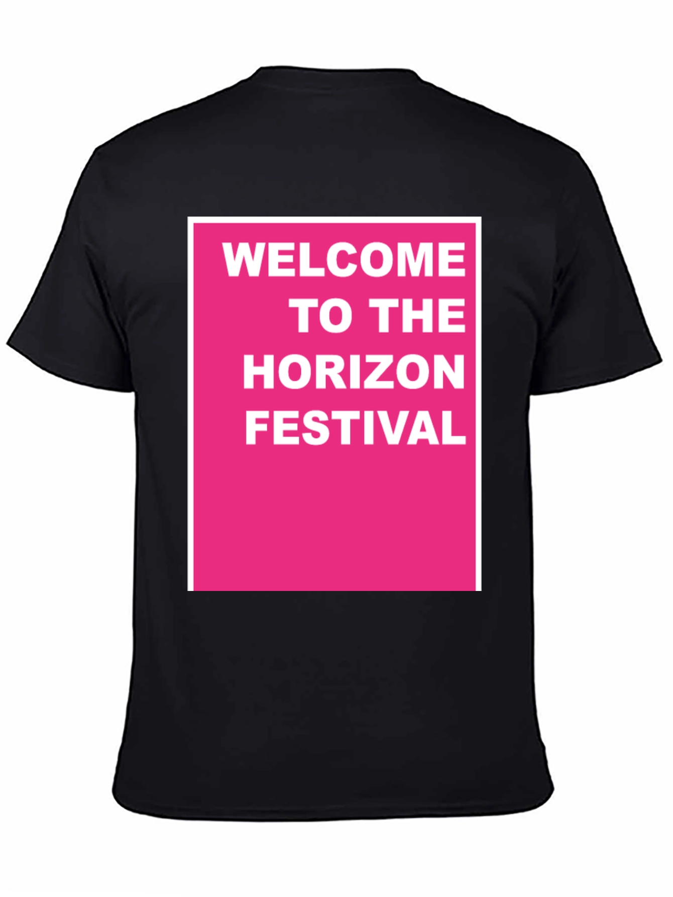 Horizon Festival Black T-Shirt