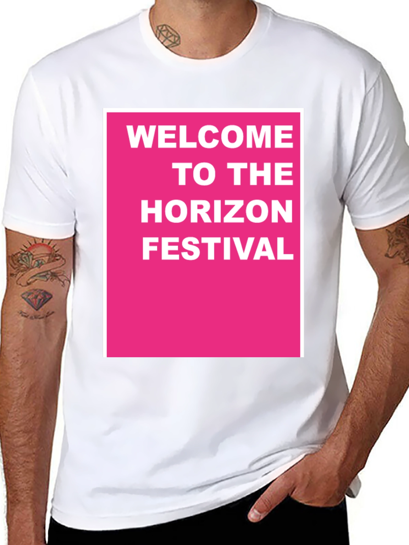 Horizon Festival Black T-Shirt