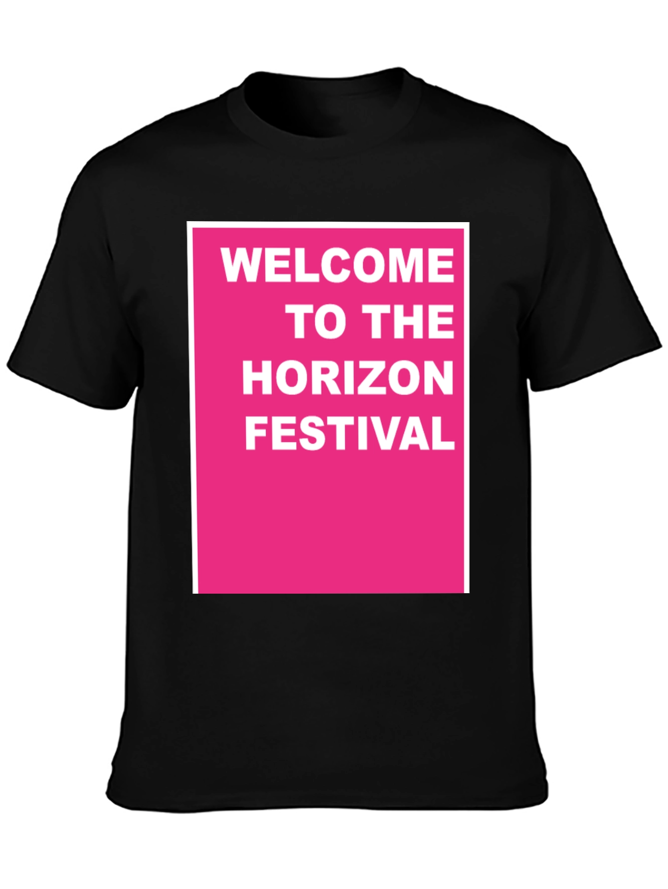 Horizon Festival Black T-Shirt