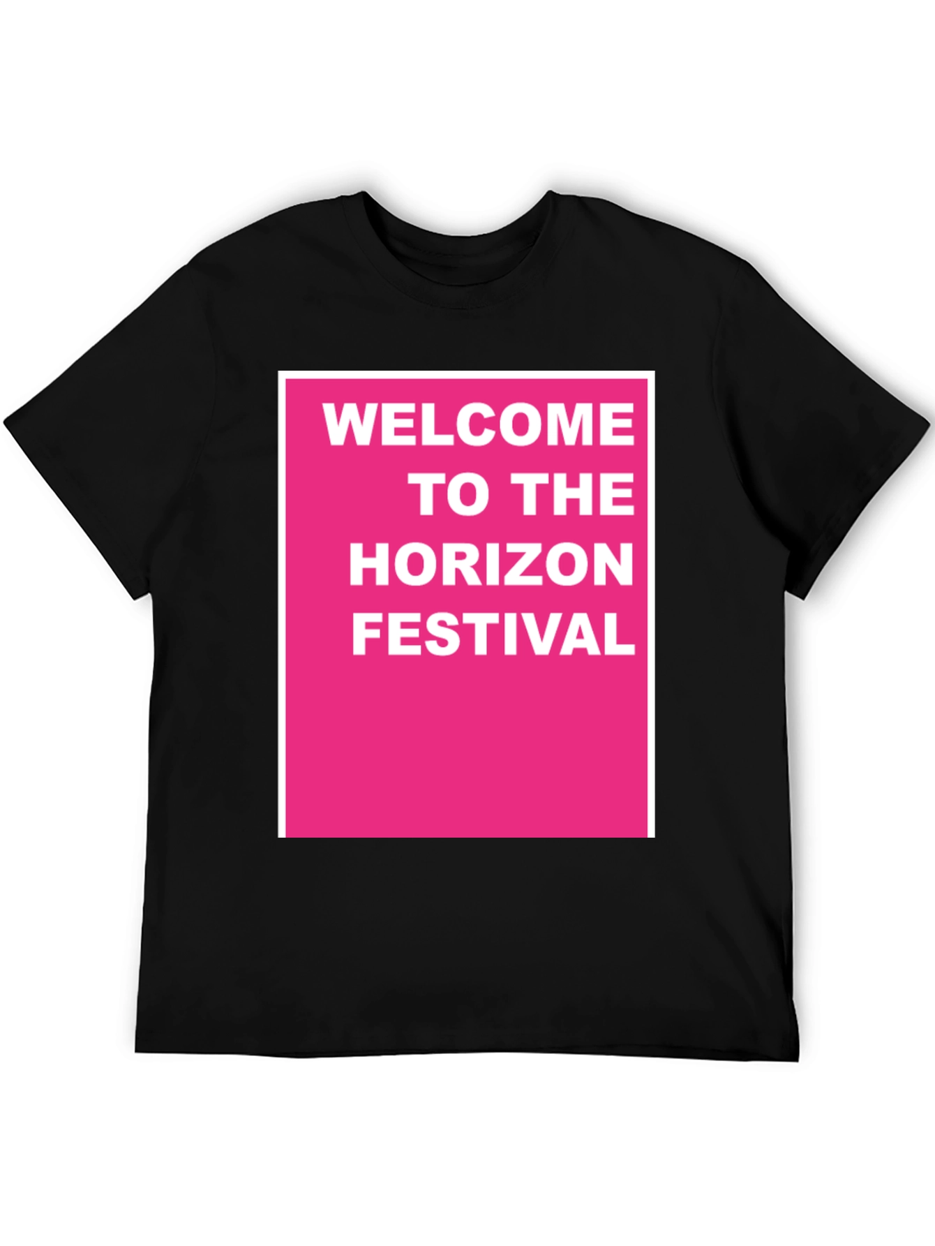 Horizon Festival Black T-Shirt