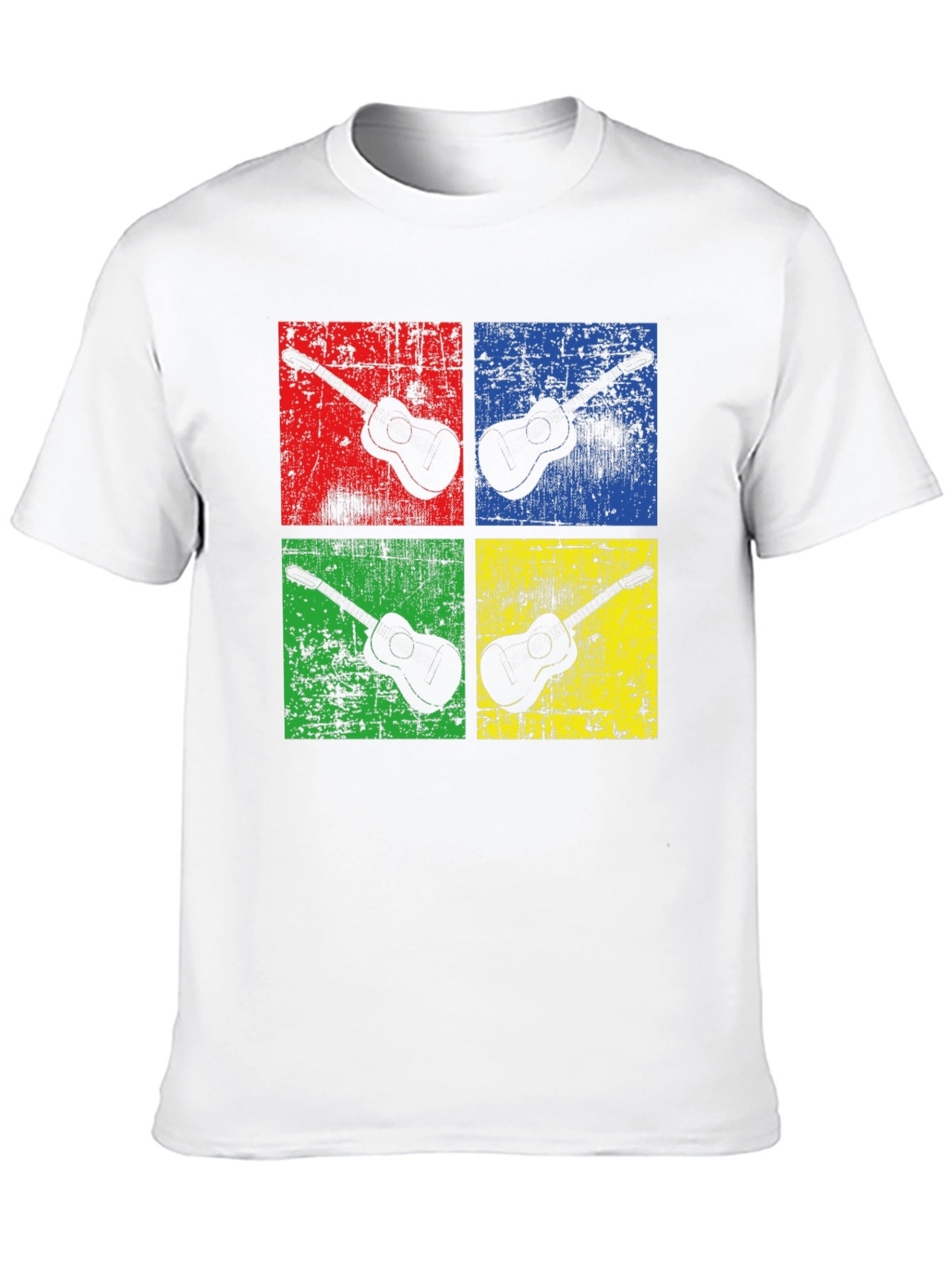 Retro Guitar Pop Art T-Shirt