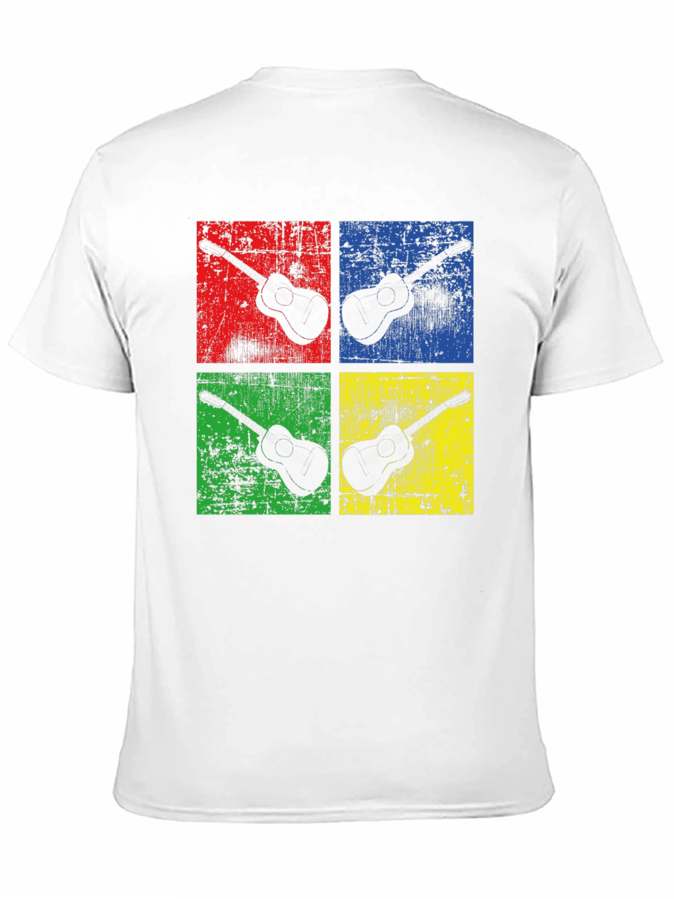 Retro Guitar Pop Art T-Shirt