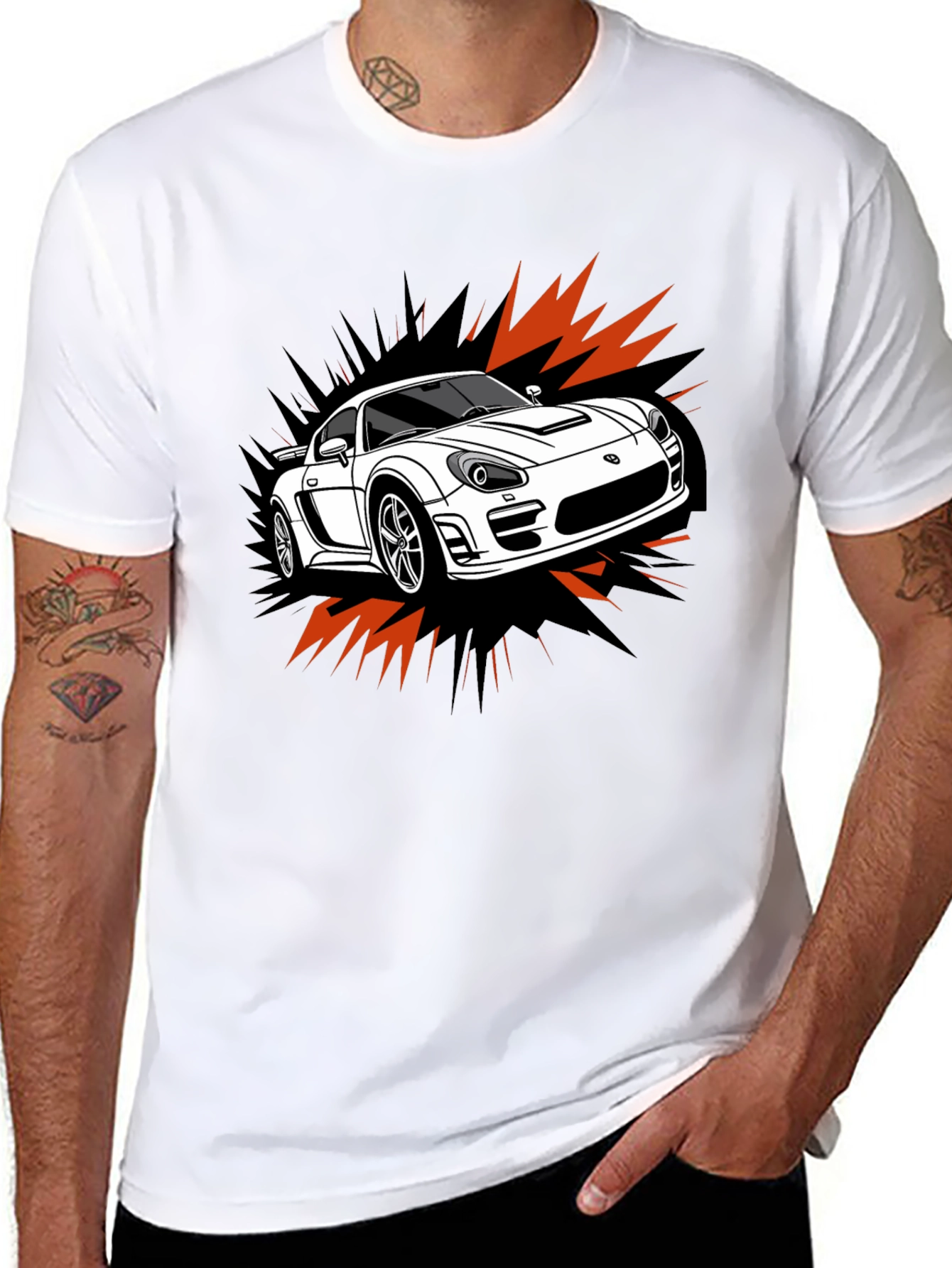 Cool Car Graphic T-Shirt
