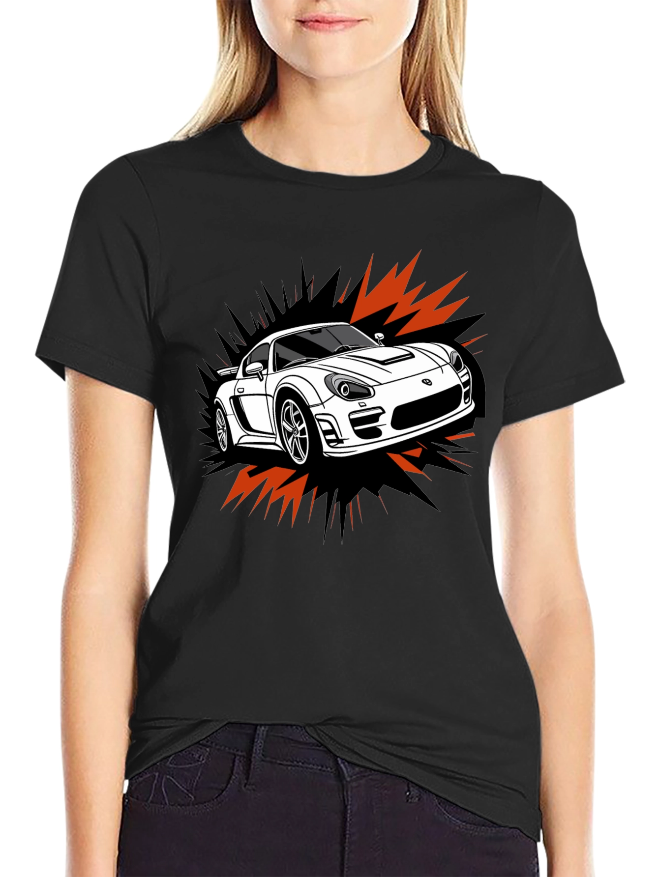 Cool Car Graphic T-Shirt