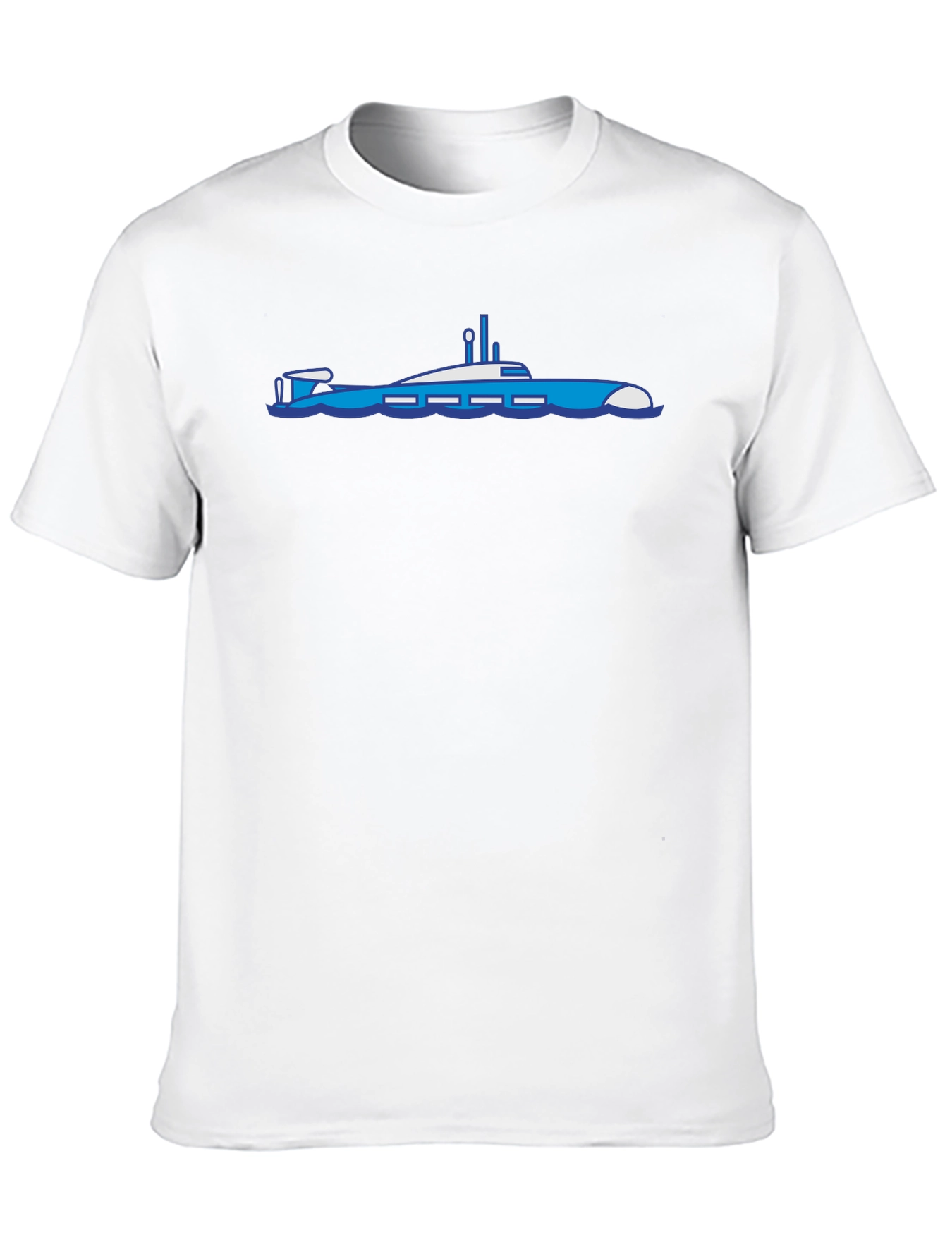 Submarine Graphic T-Shirt - Bold Black Cotton Tee