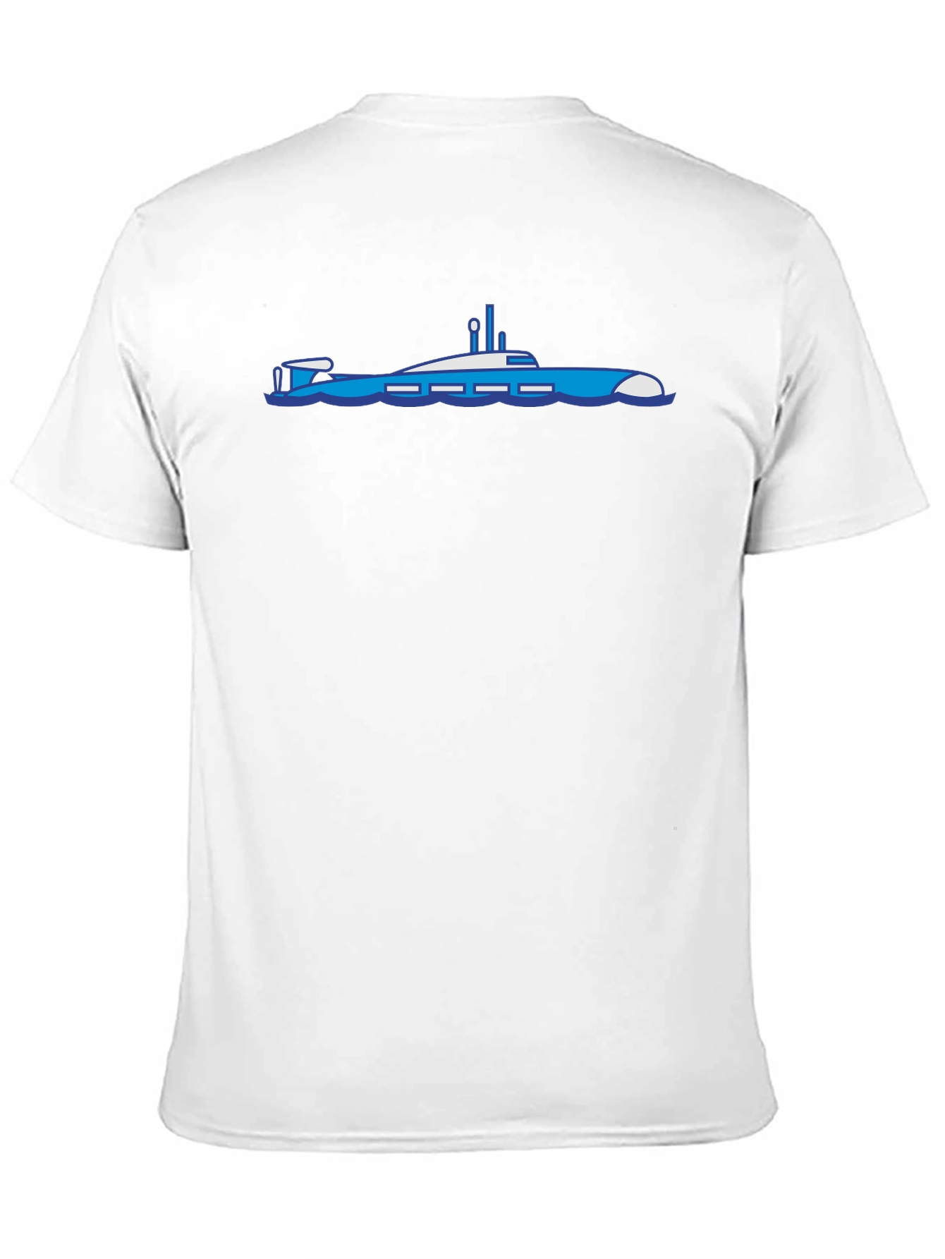 Submarine Graphic T-Shirt - Bold Black Cotton Tee
