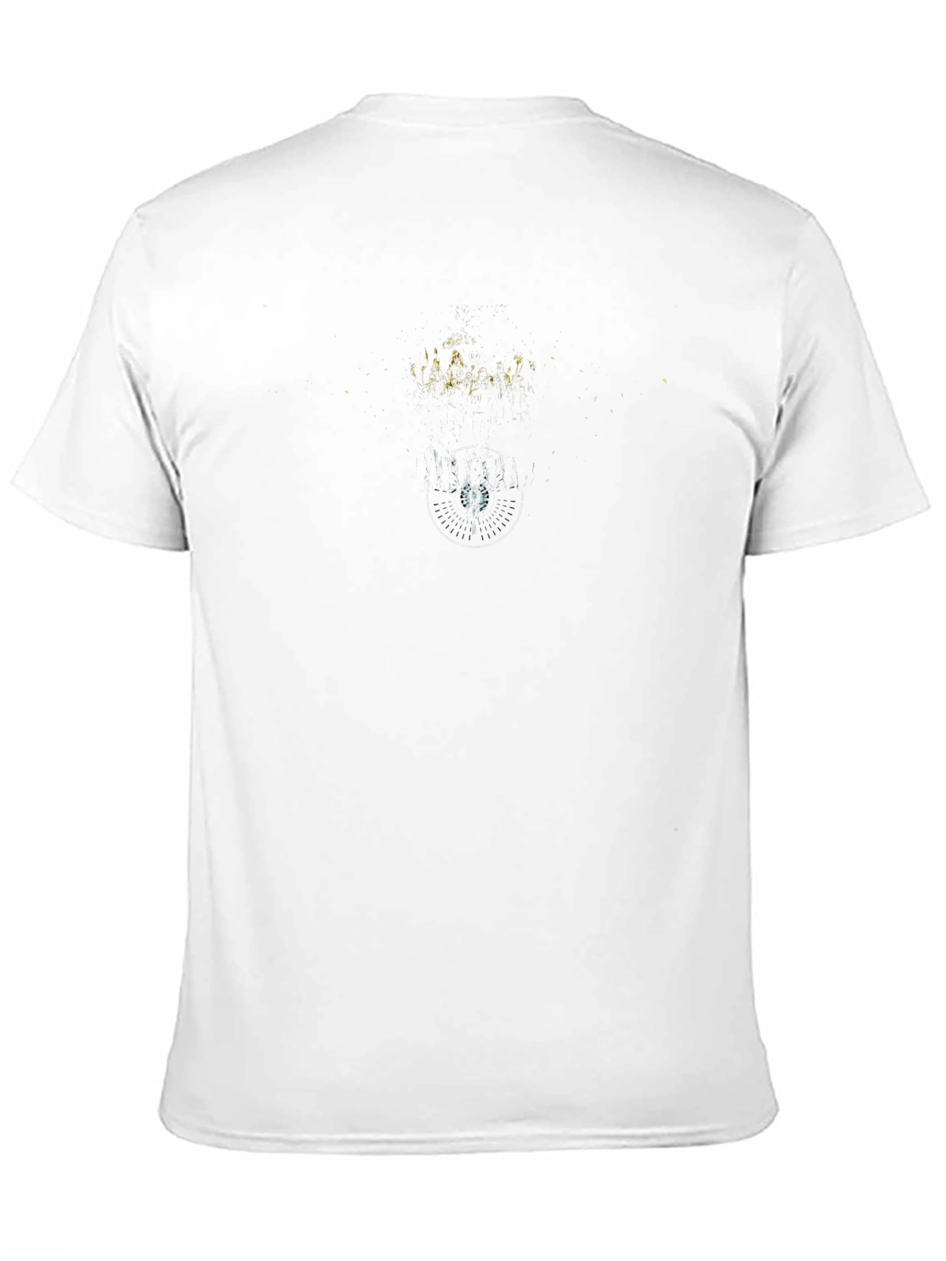 Abstract Graphic Black T-Shirt