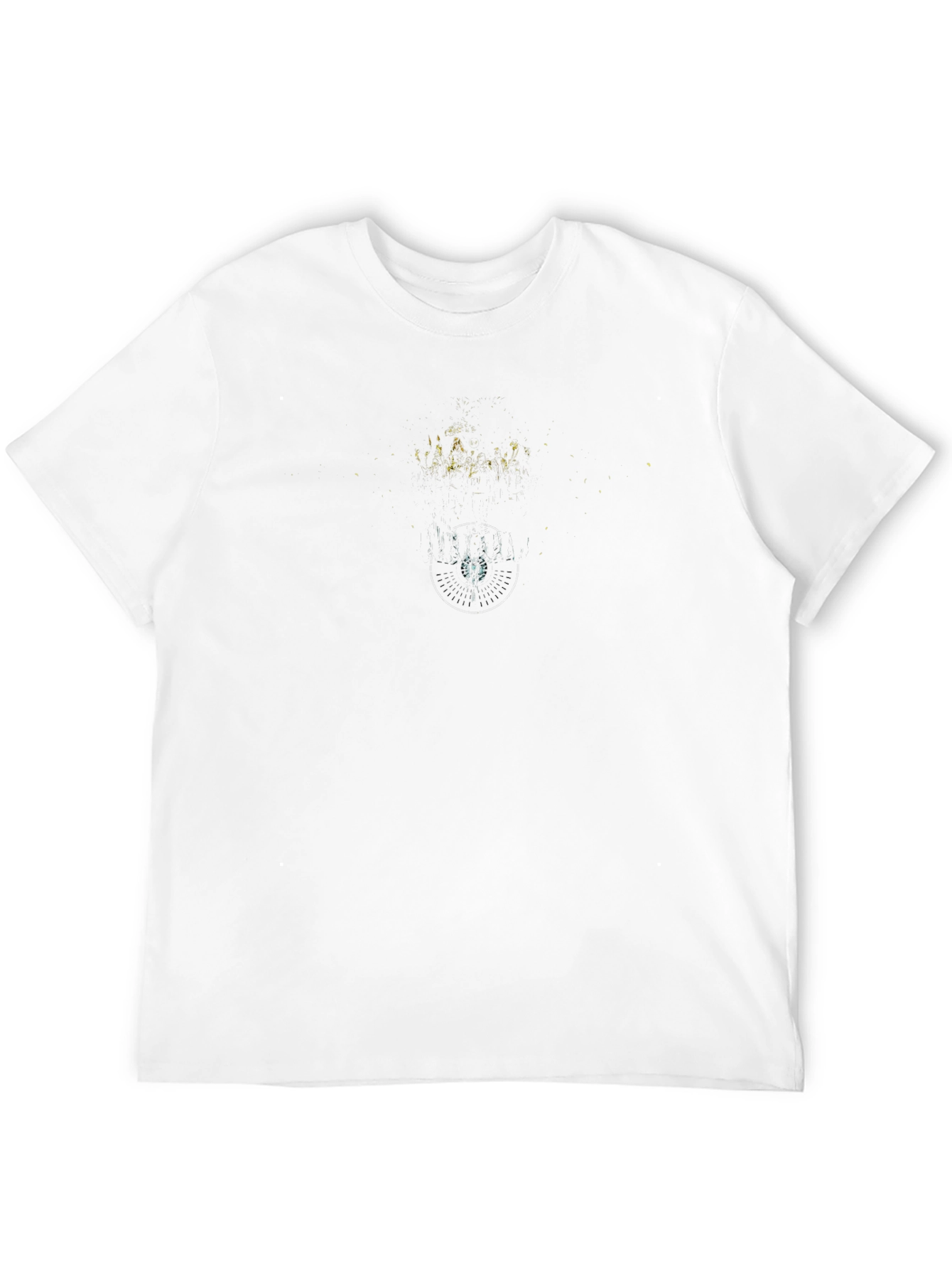 Abstract Graphic Black T-Shirt