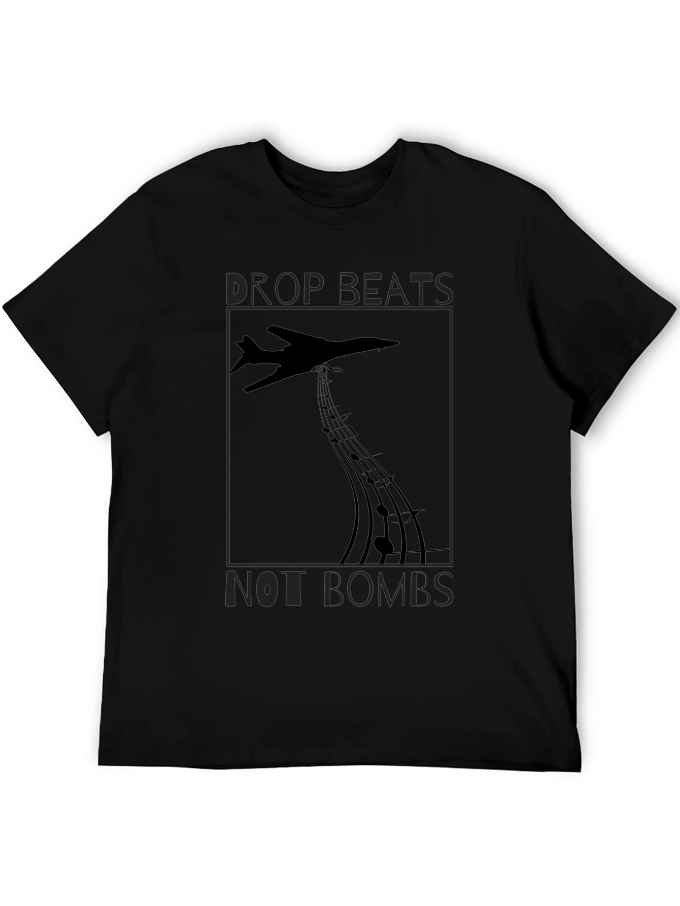 Drop Beats Not Bombs Graphic Tee