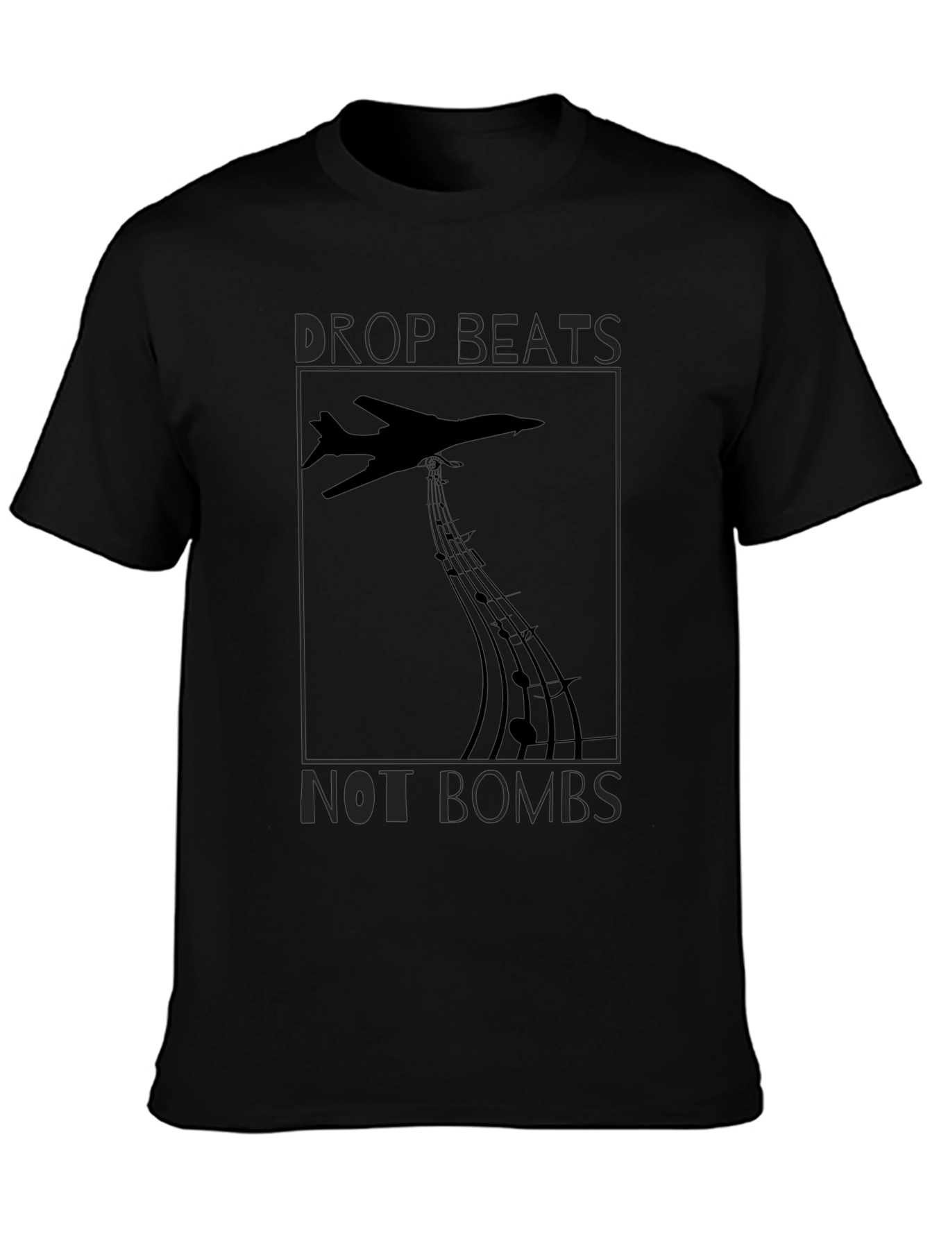 Drop Beats Not Bombs Graphic Tee
