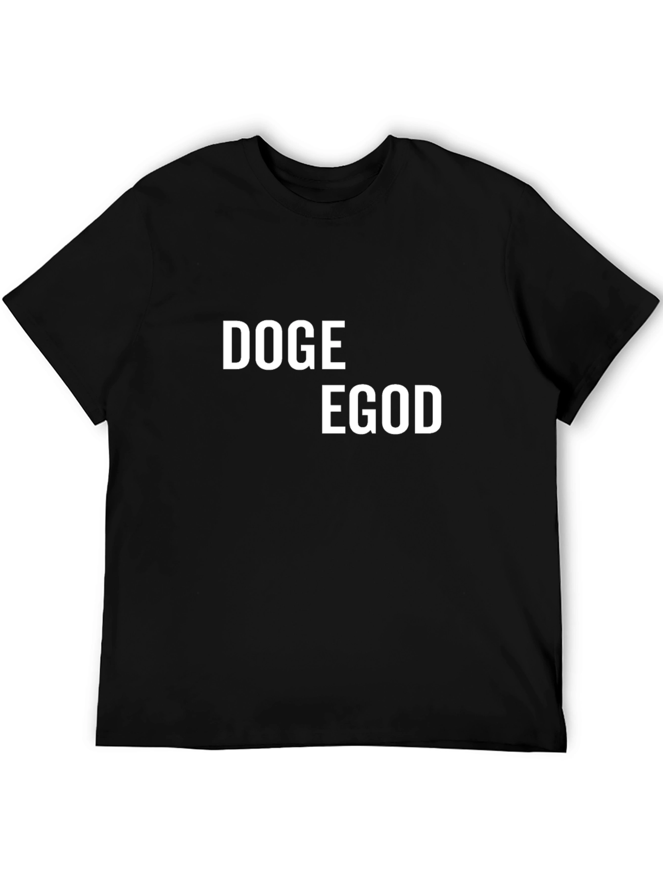 DOGE EGOD Black T-Shirt