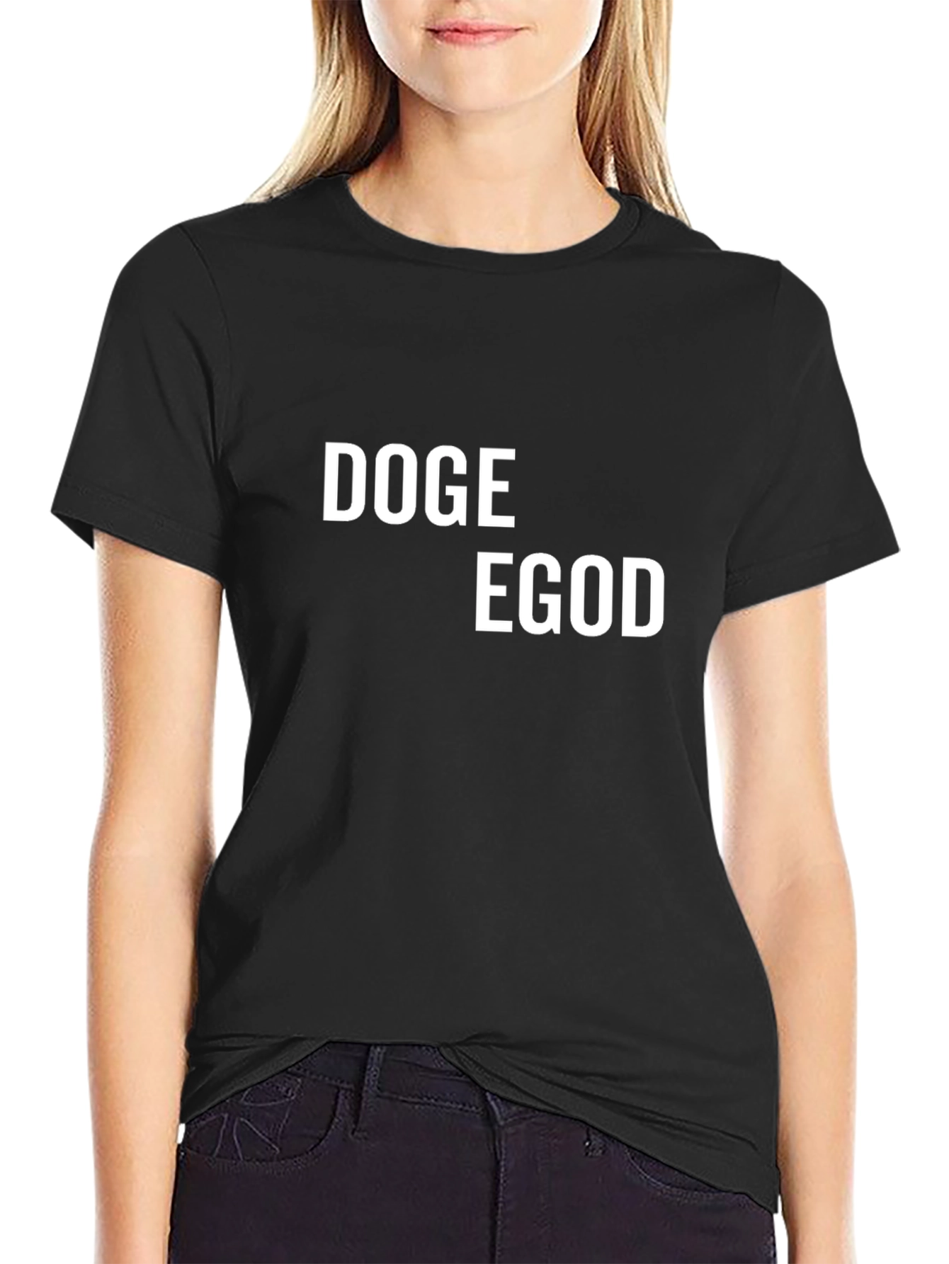 DOGE EGOD Black T-Shirt