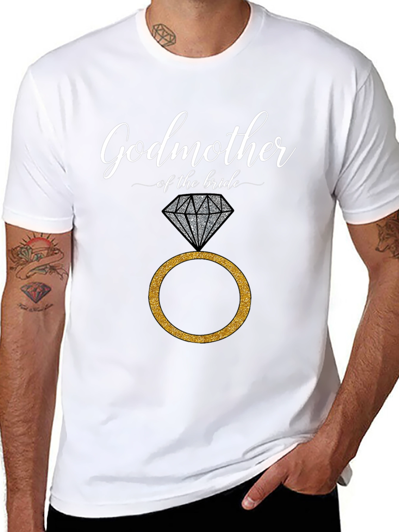 Godmother of the Bride T-Shirt