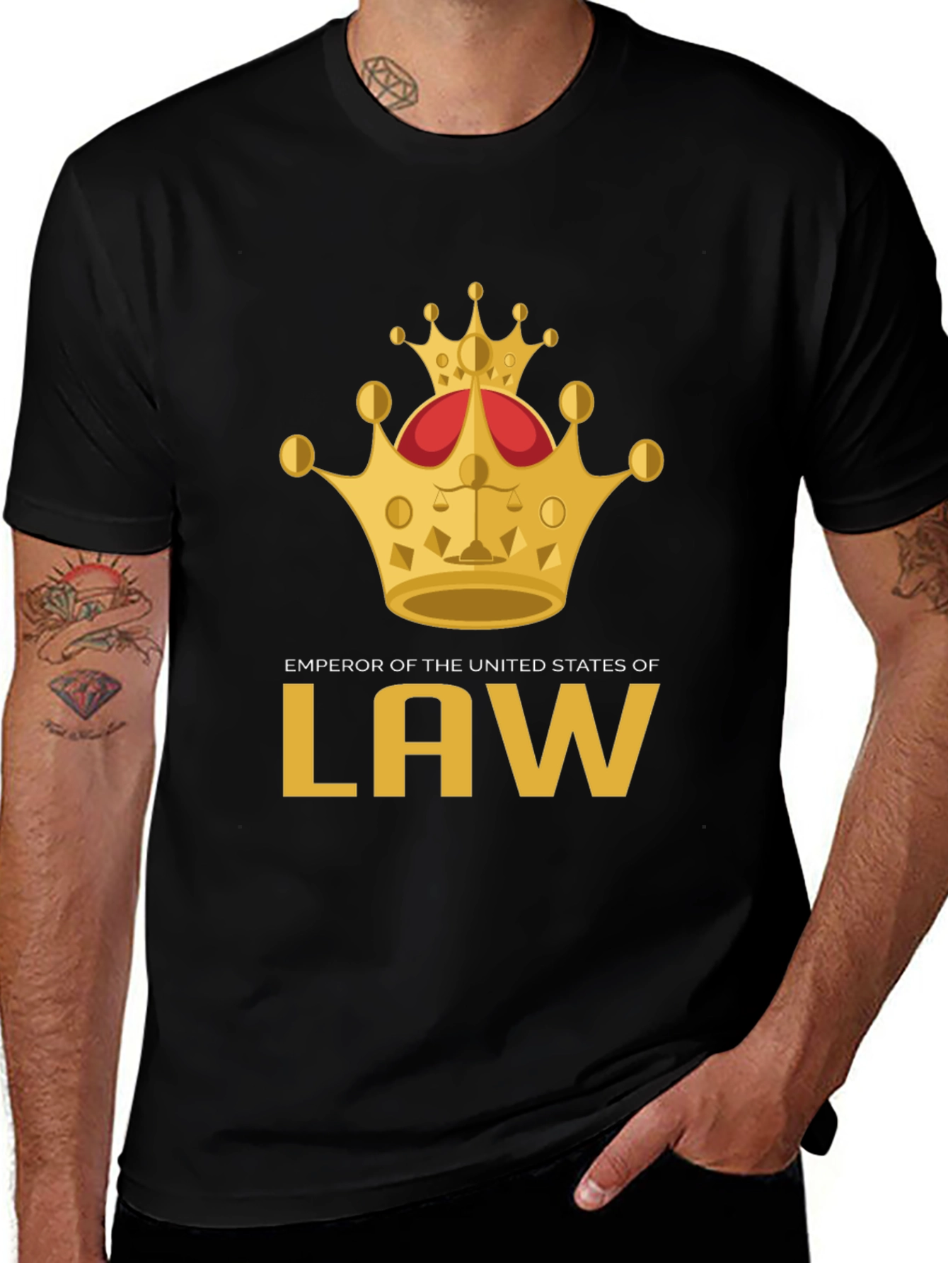 Emperor of the United States of Law T-Shirt