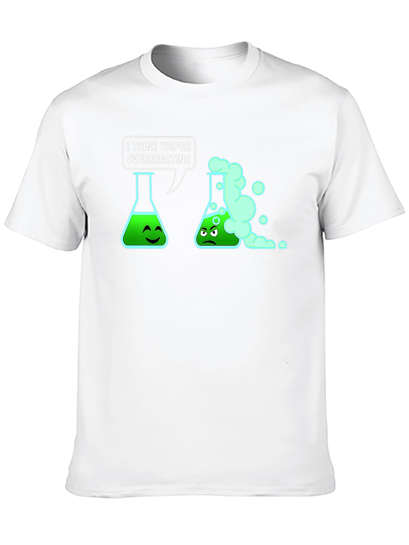 Overreacting Science T-Shirt - Funny Chemistry Pun Tee