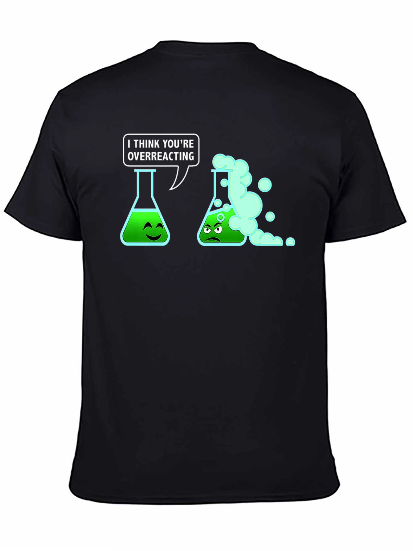 Overreacting Science T-Shirt - Funny Chemistry Pun Tee