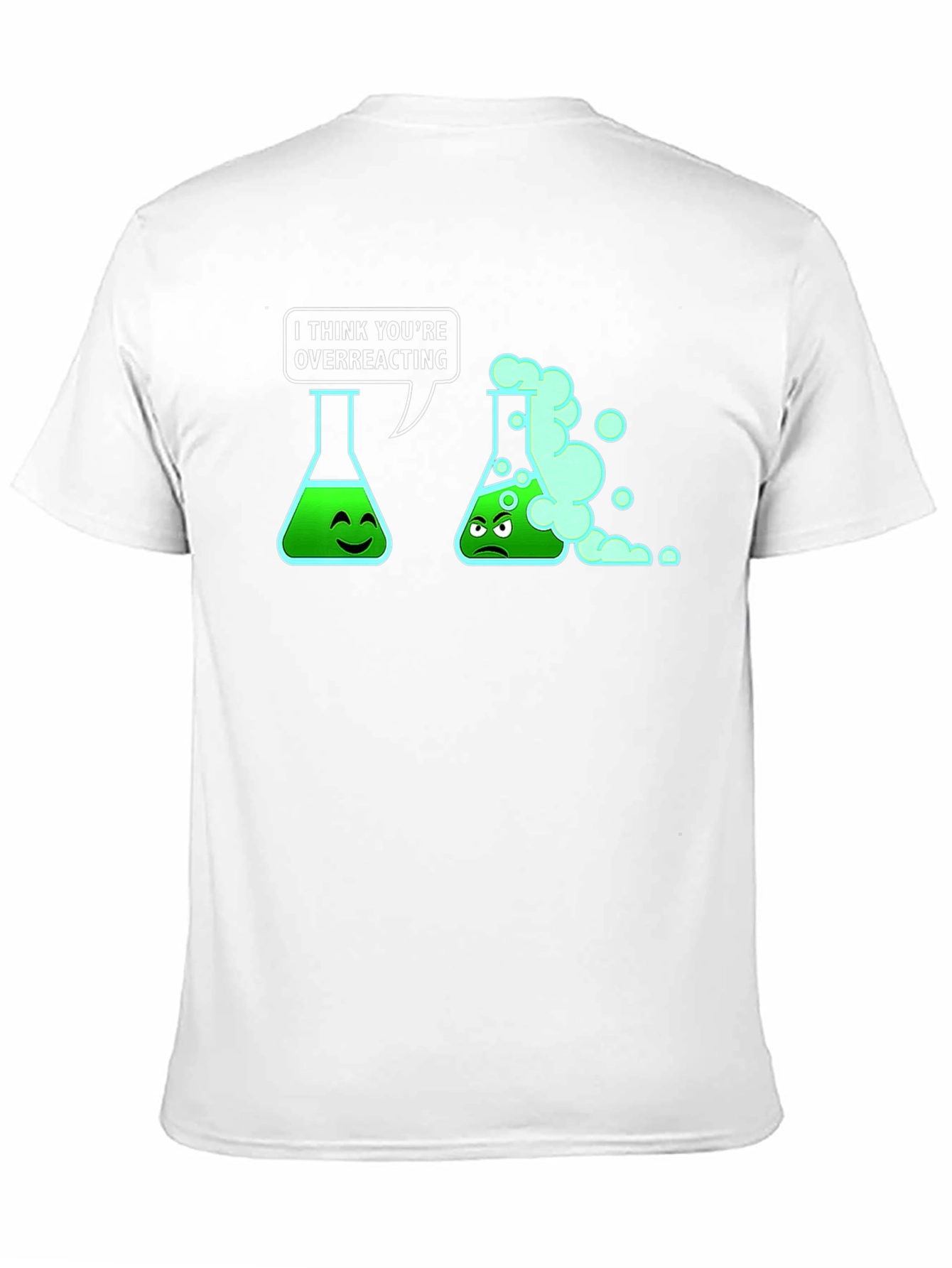 Overreacting Science T-Shirt - Funny Chemistry Pun Tee