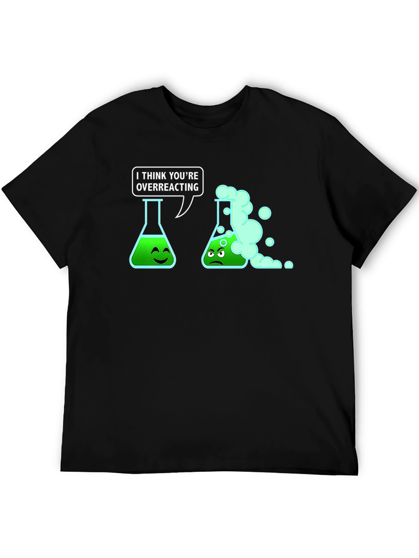 Overreacting Science T-Shirt - Funny Chemistry Pun Tee
