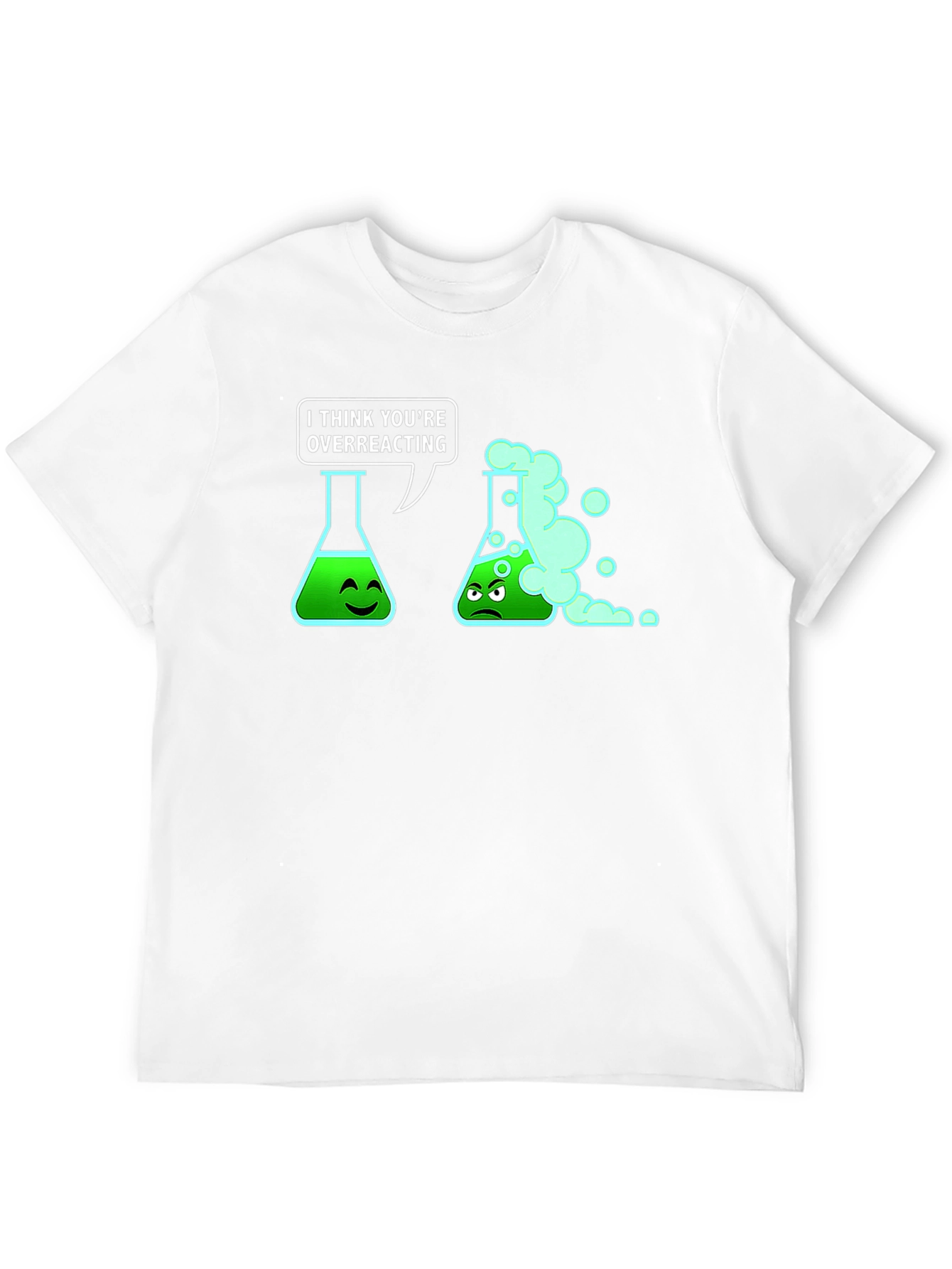 Overreacting Science T-Shirt - Funny Chemistry Pun Tee