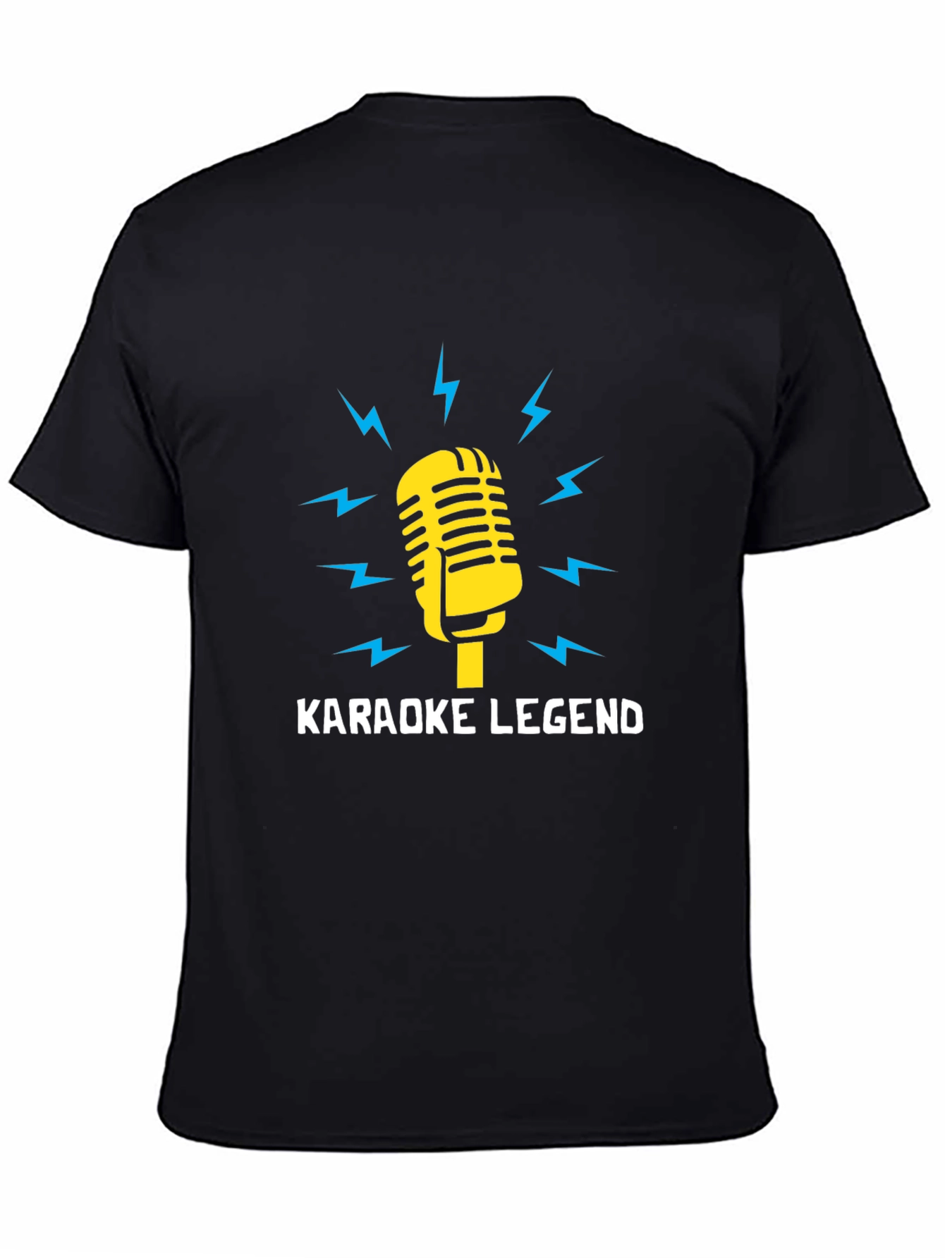 Karaoke Legend Graphic Tee - Music Lover T-Shirt