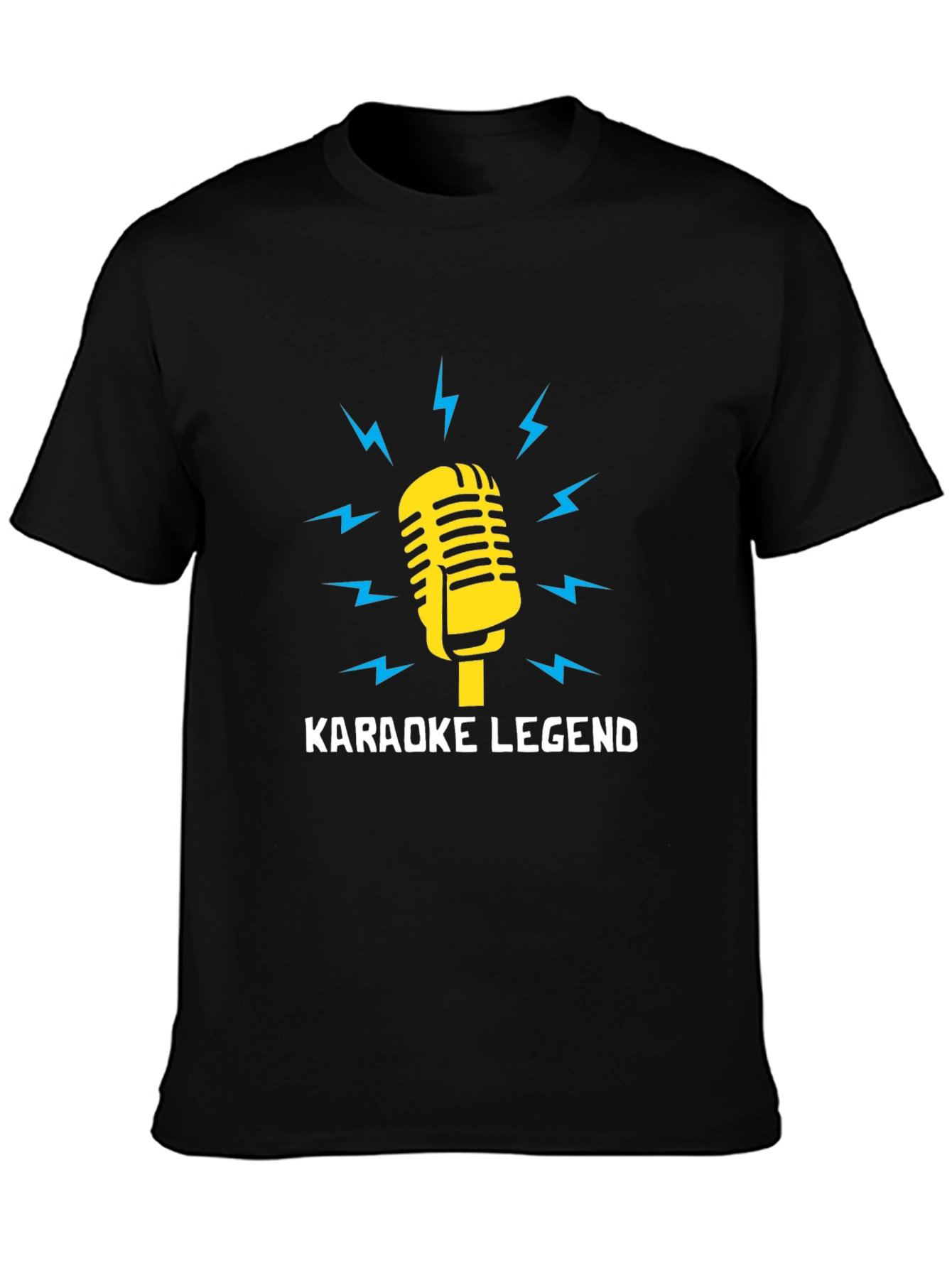 Karaoke Legend Graphic Tee - Music Lover T-Shirt