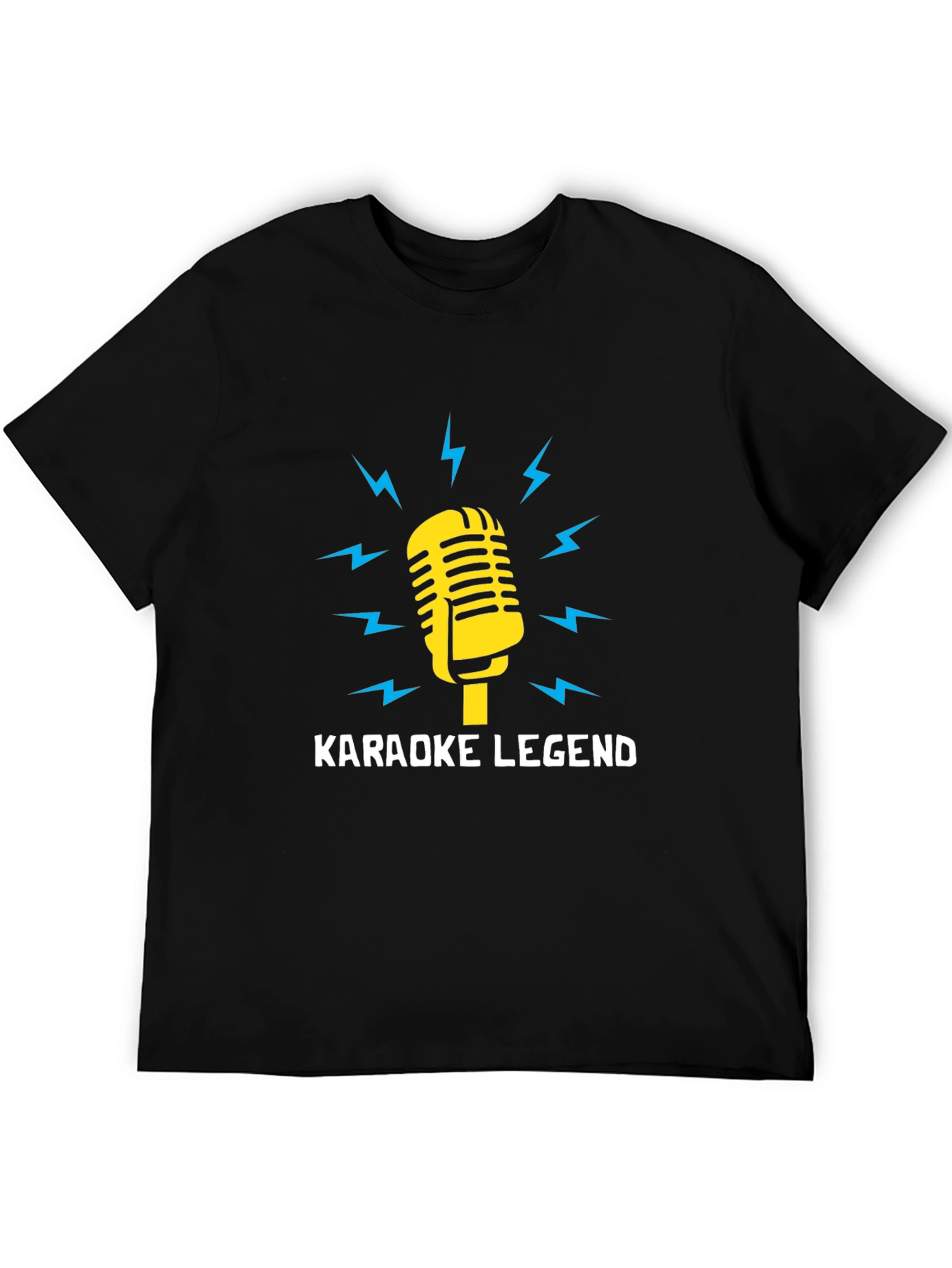 Karaoke Legend Graphic Tee - Music Lover T-Shirt