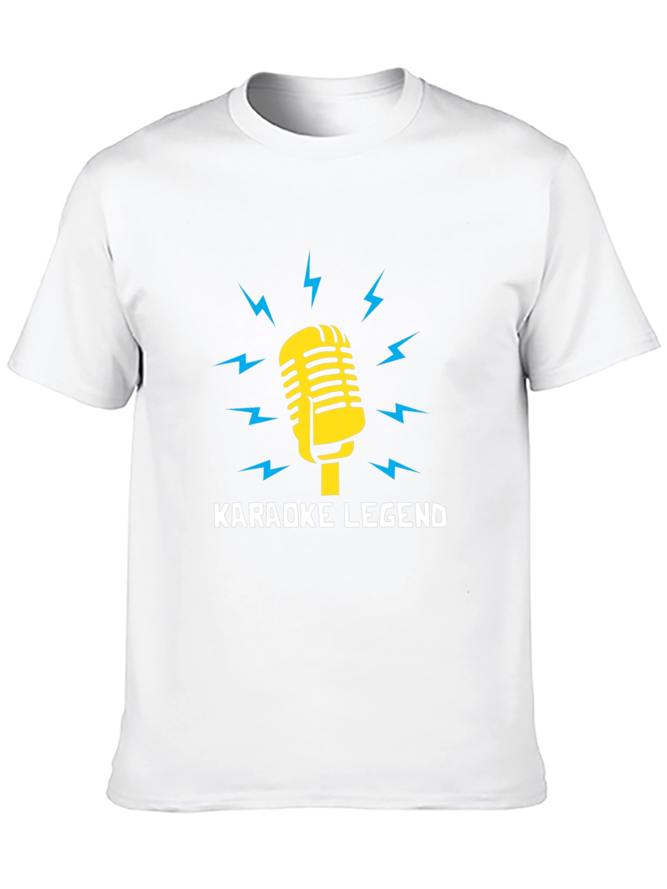 Karaoke Legend Graphic Tee - Music Lover T-Shirt
