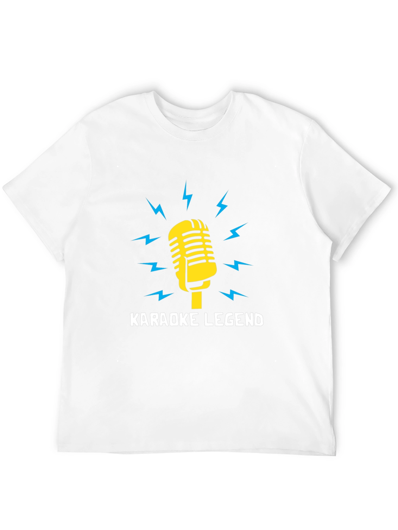 Karaoke Legend Graphic Tee - Music Lover T-Shirt