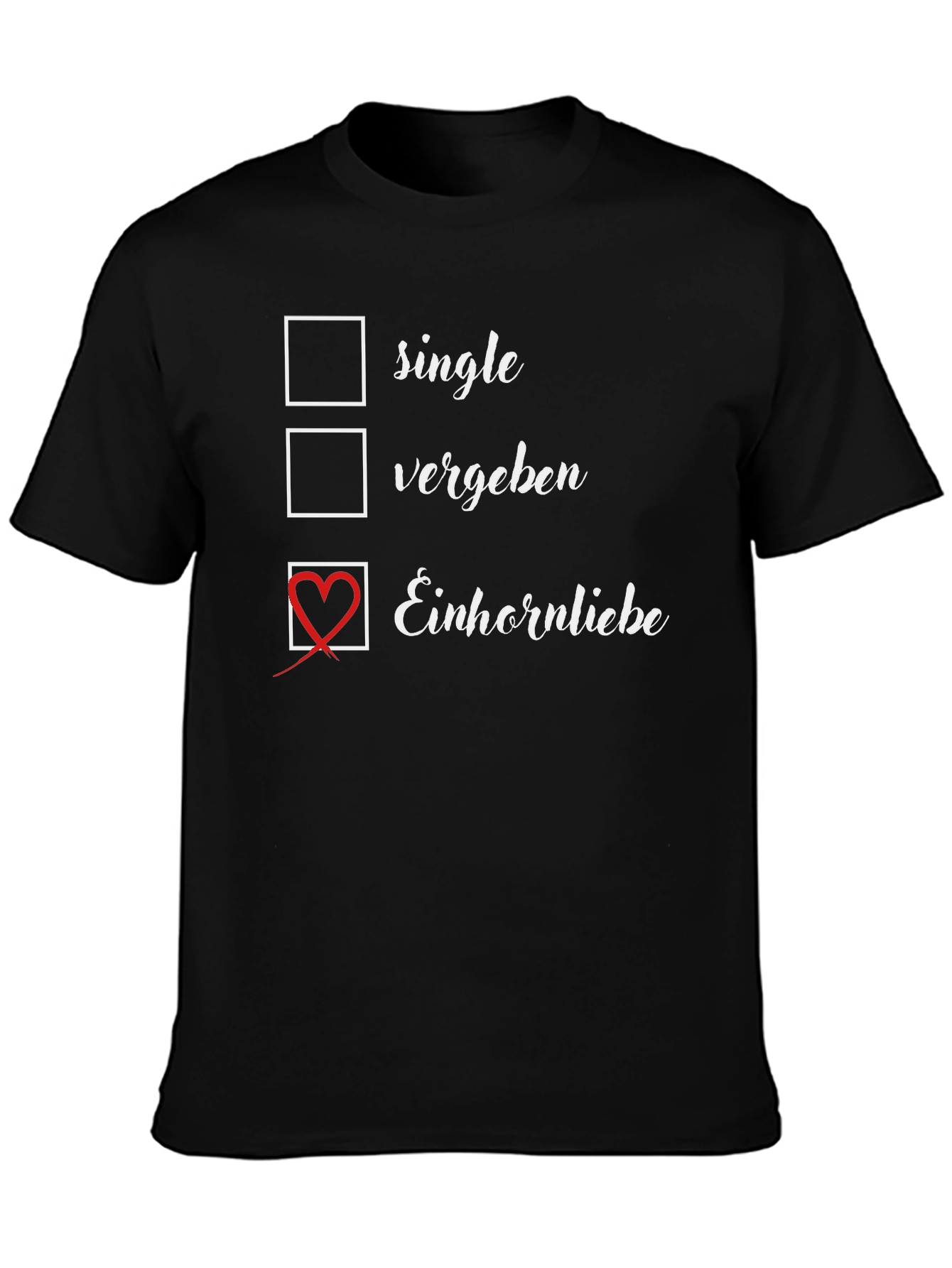 Unicorn Love Graphic T-Shirt