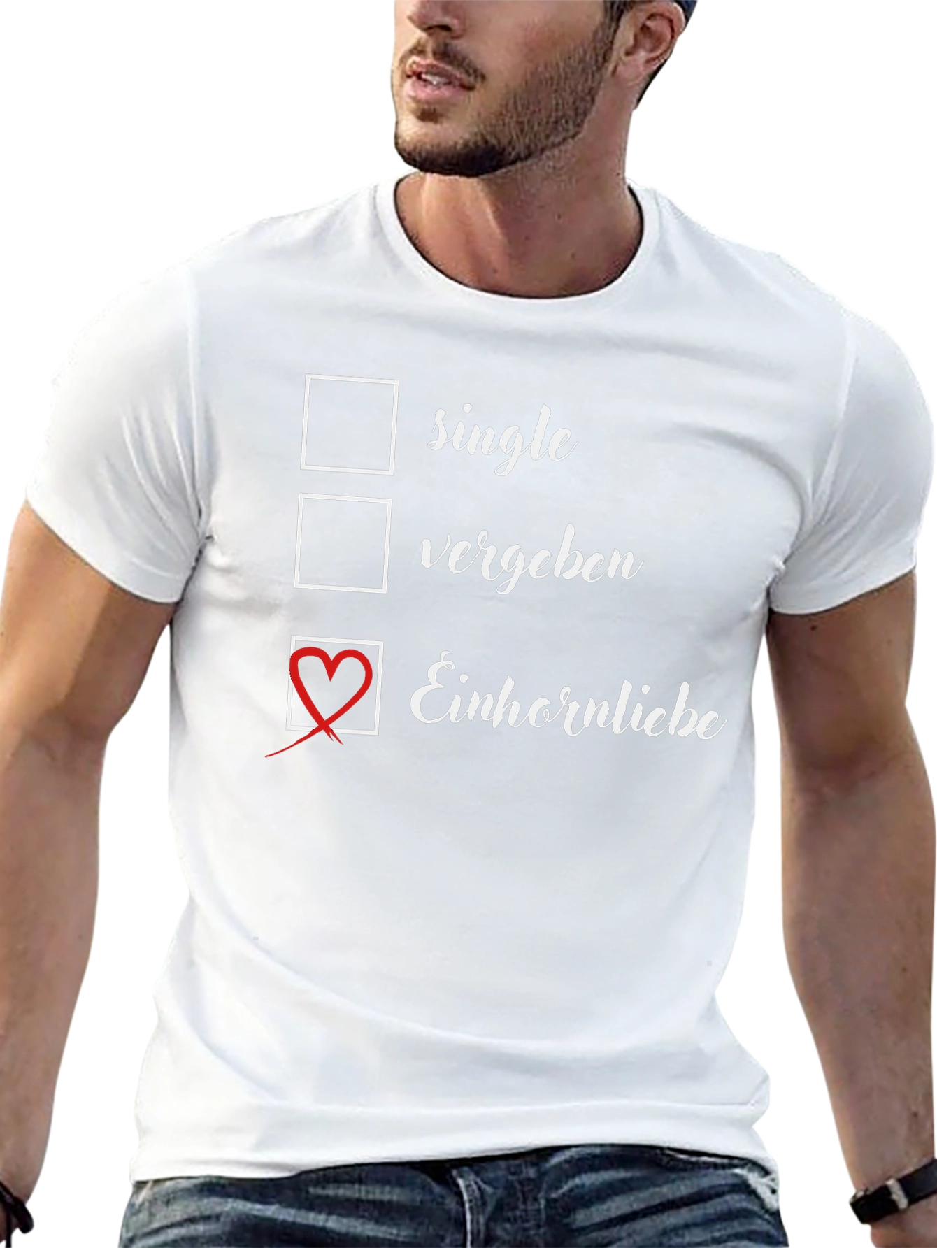 Unicorn Love Graphic T-Shirt
