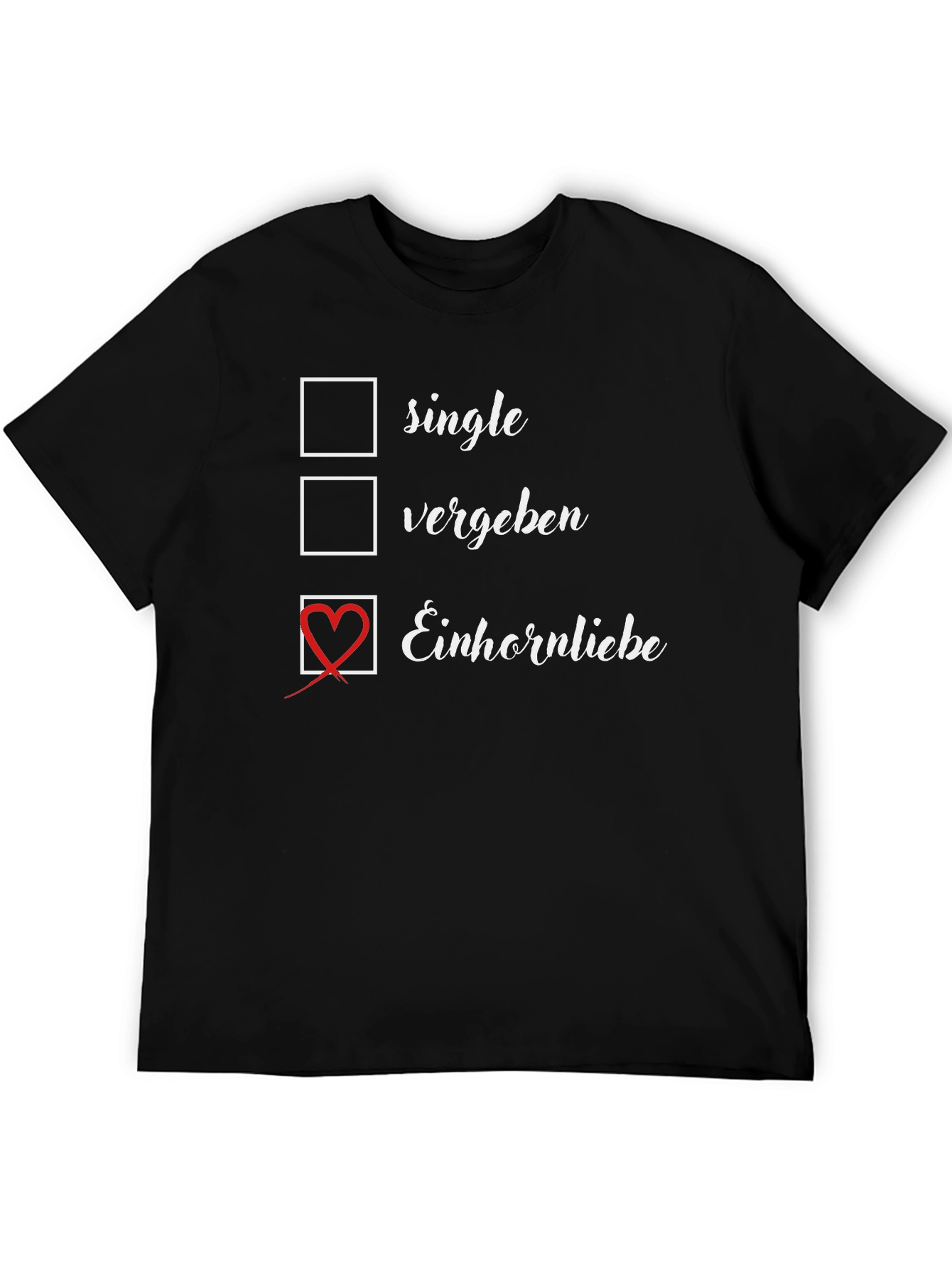 Unicorn Love Graphic T-Shirt