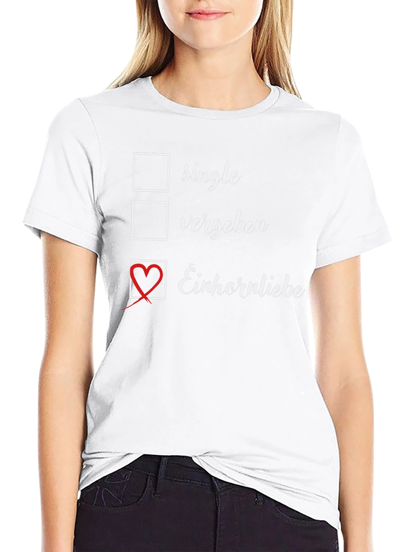 Unicorn Love Graphic T-Shirt