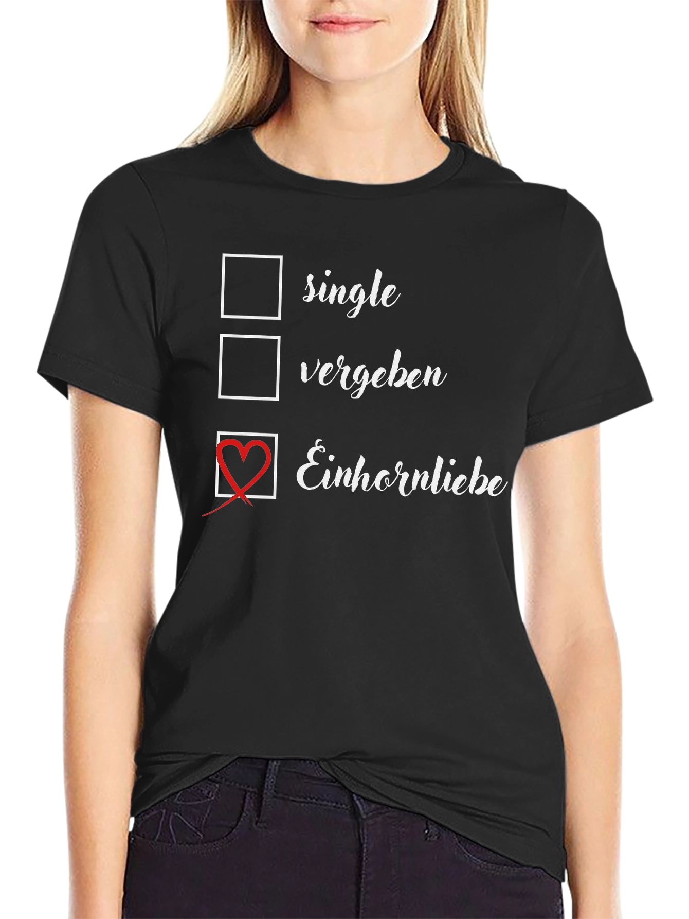 Unicorn Love Graphic T-Shirt