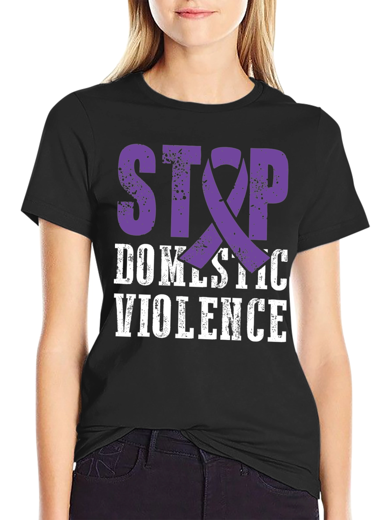 Stop Domestic Violence Awareness T-Shirt