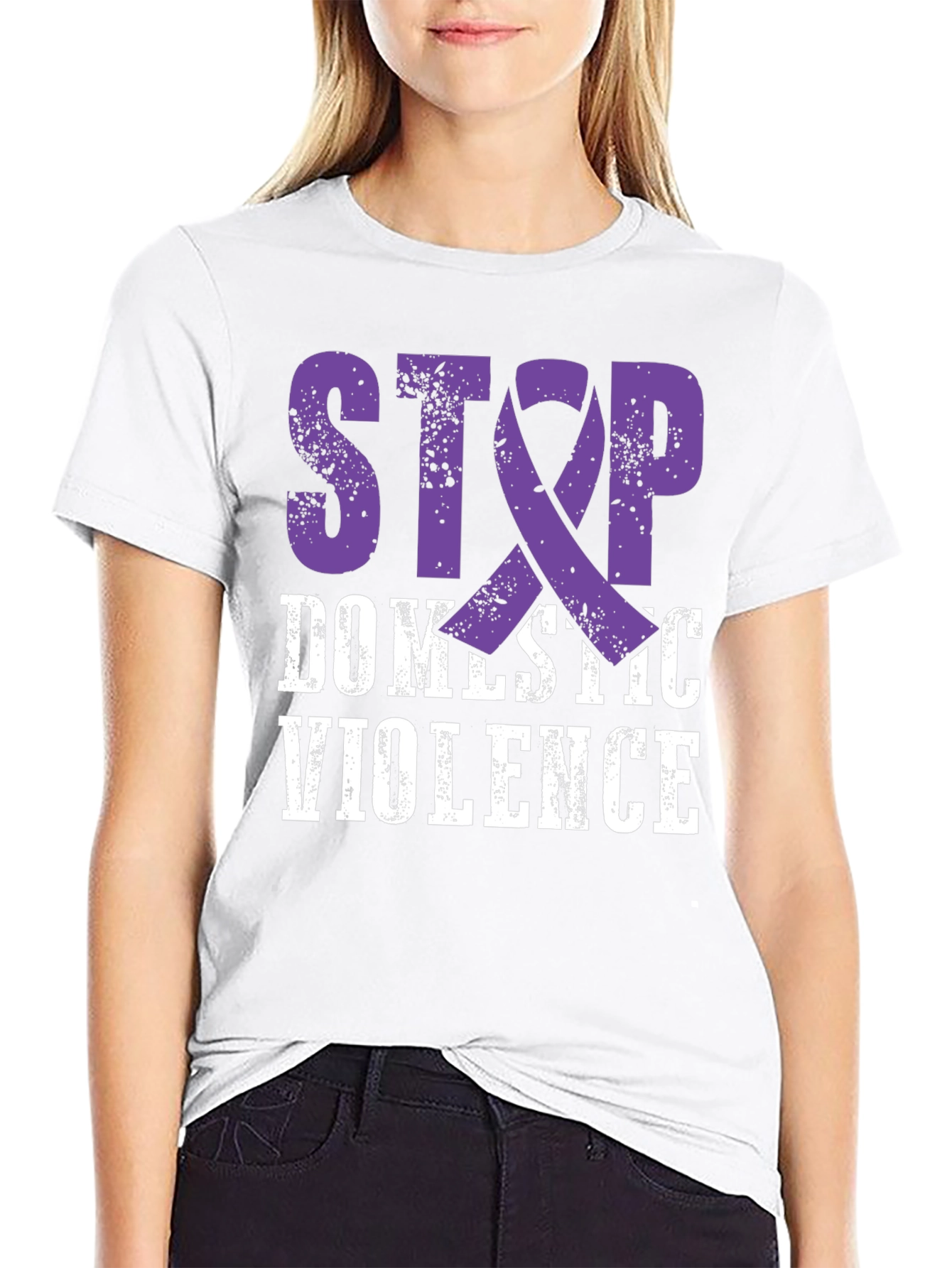 Stop Domestic Violence Awareness T-Shirt